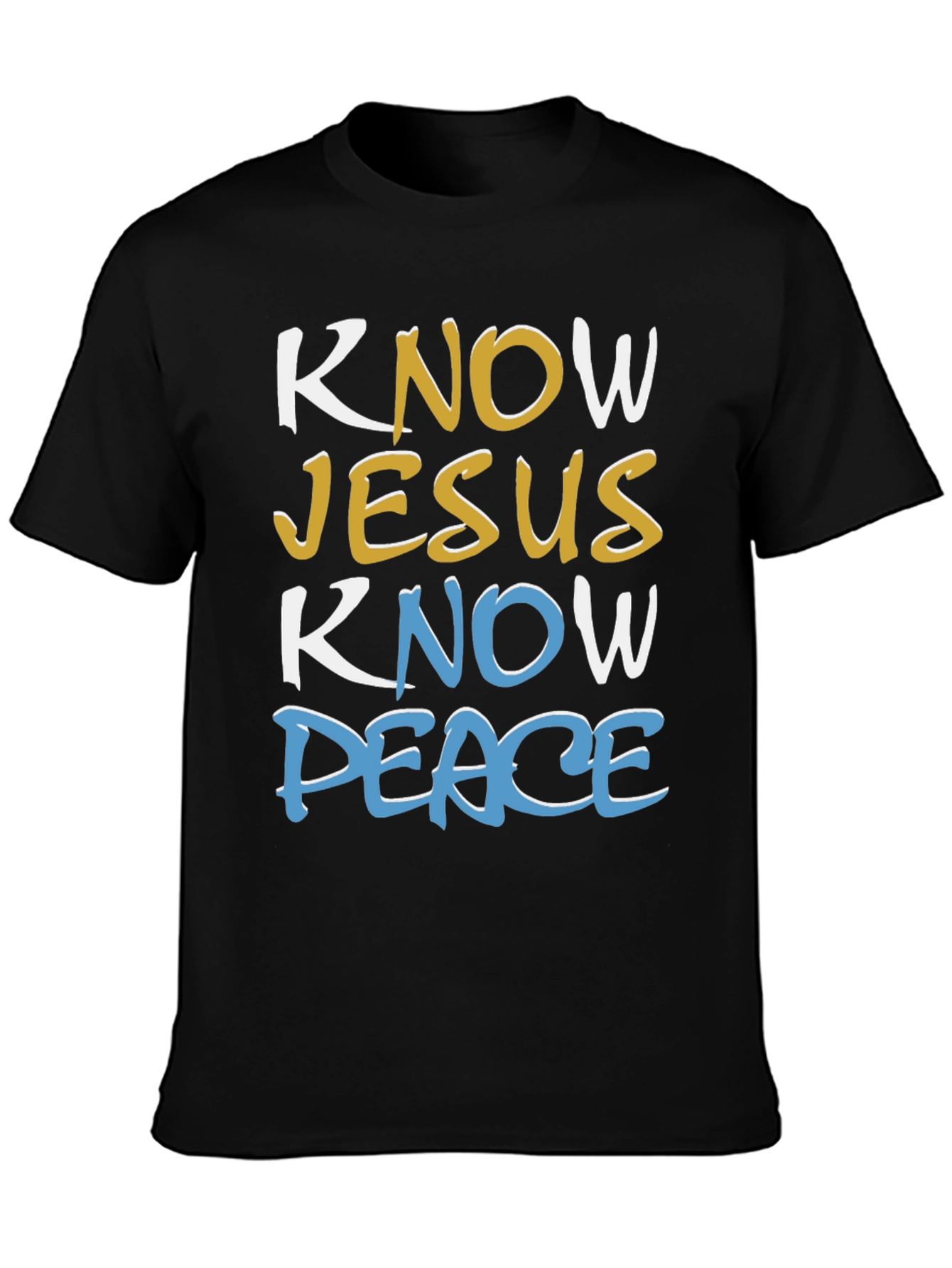 Know Jesus Know Peace Graphic Tee