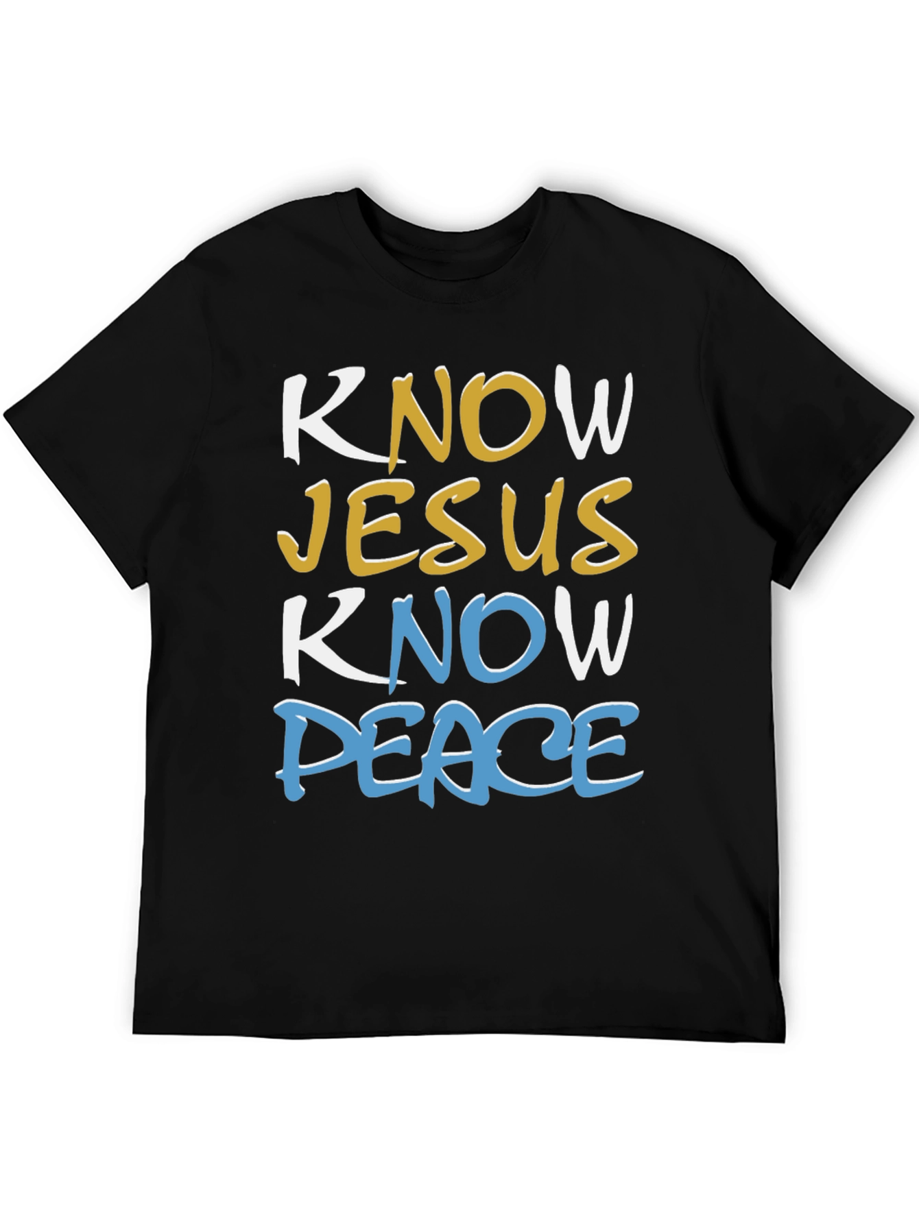 Know Jesus Know Peace Graphic Tee