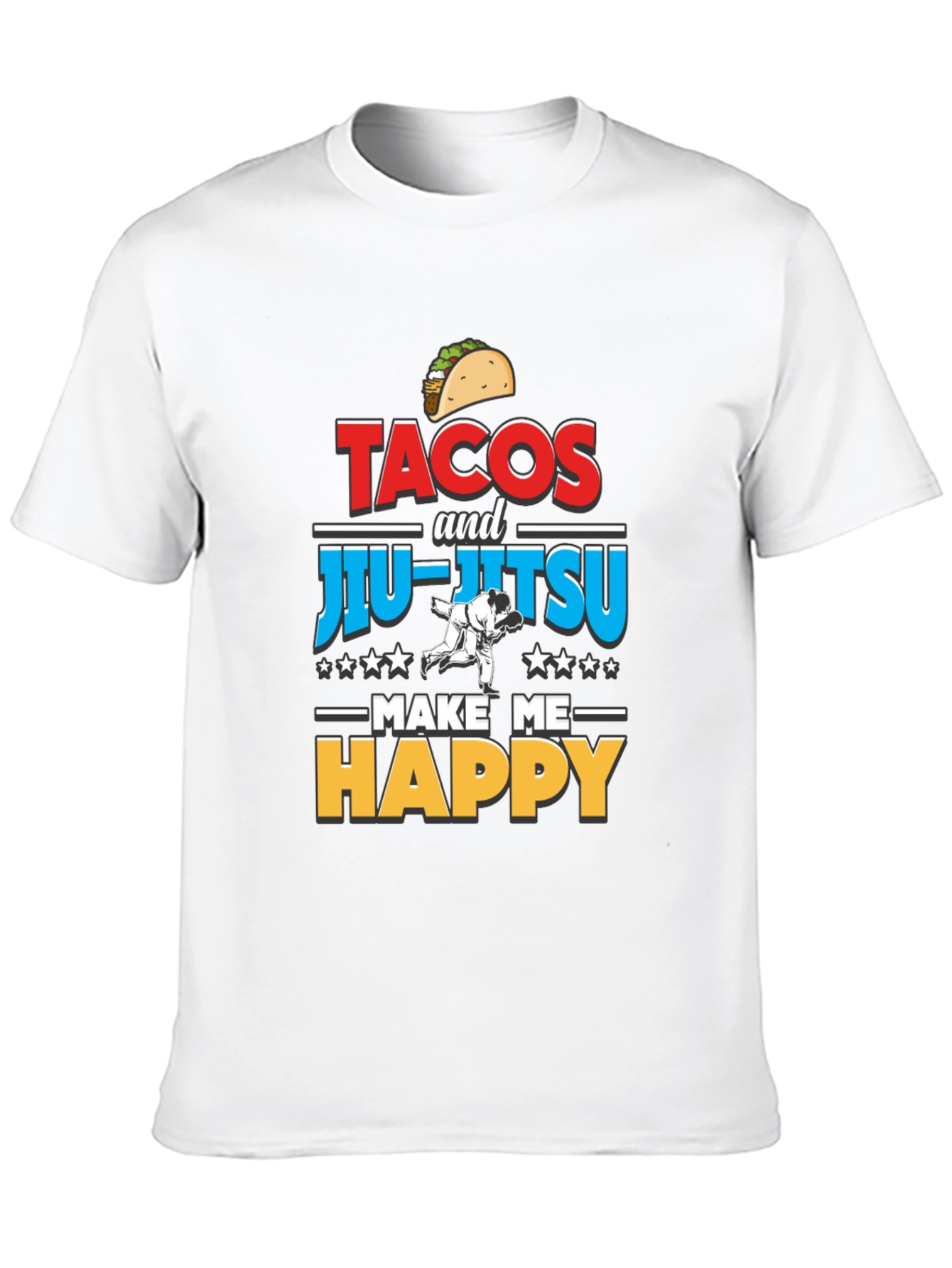 Tacos and Jiu-Jitsu Graphic Tee