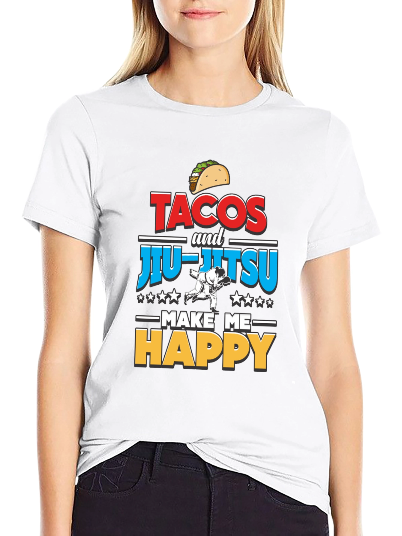 Tacos and Jiu-Jitsu Graphic Tee