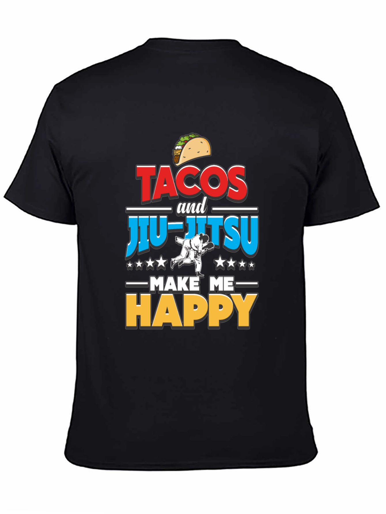 Tacos and Jiu-Jitsu Graphic Tee