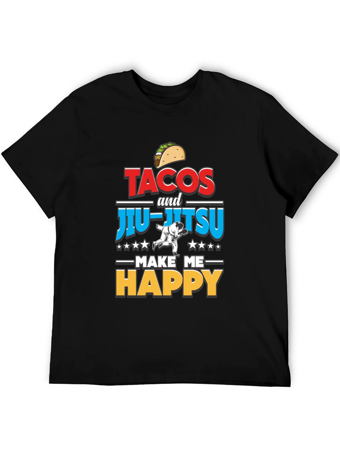 Tacos and Jiu-Jitsu Graphic Tee
