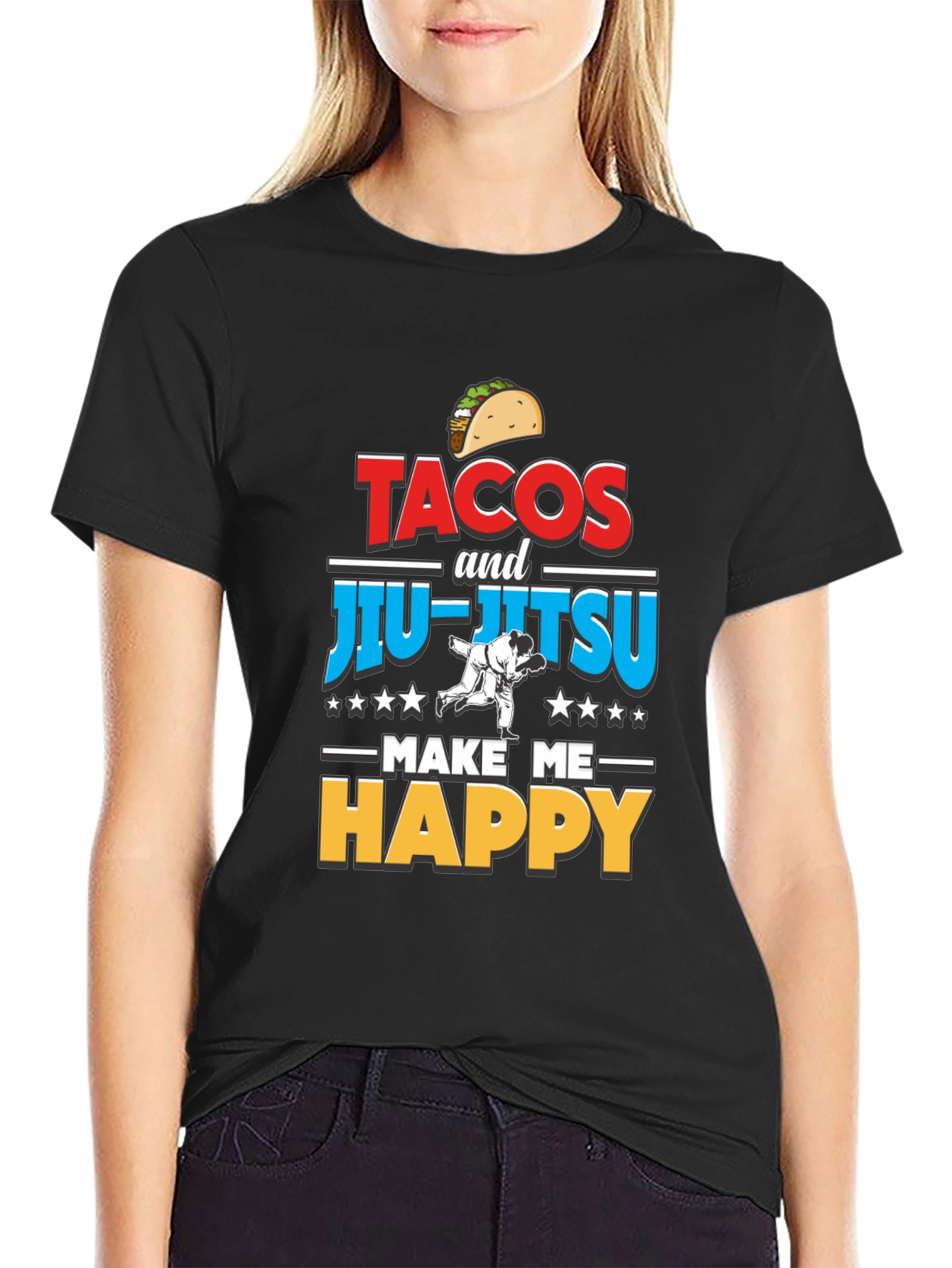 Tacos and Jiu-Jitsu Graphic Tee