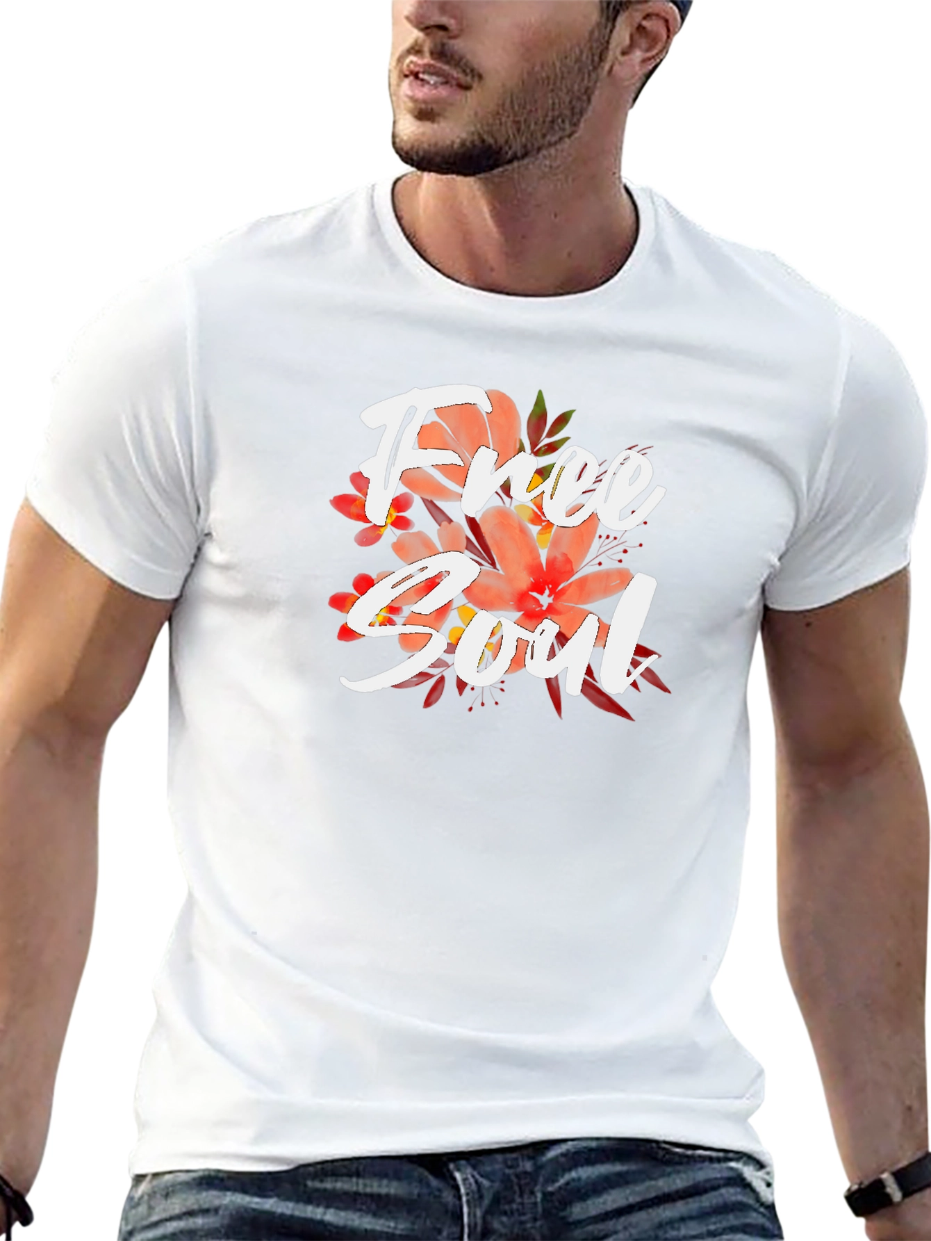 Free Soul Graphic Black T-Shirt