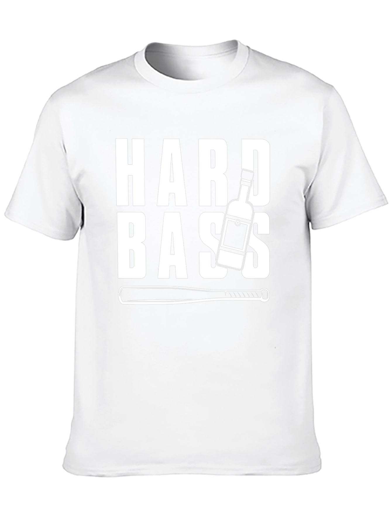 Hard Bass T-Shirt - Funny Graphic Tee
