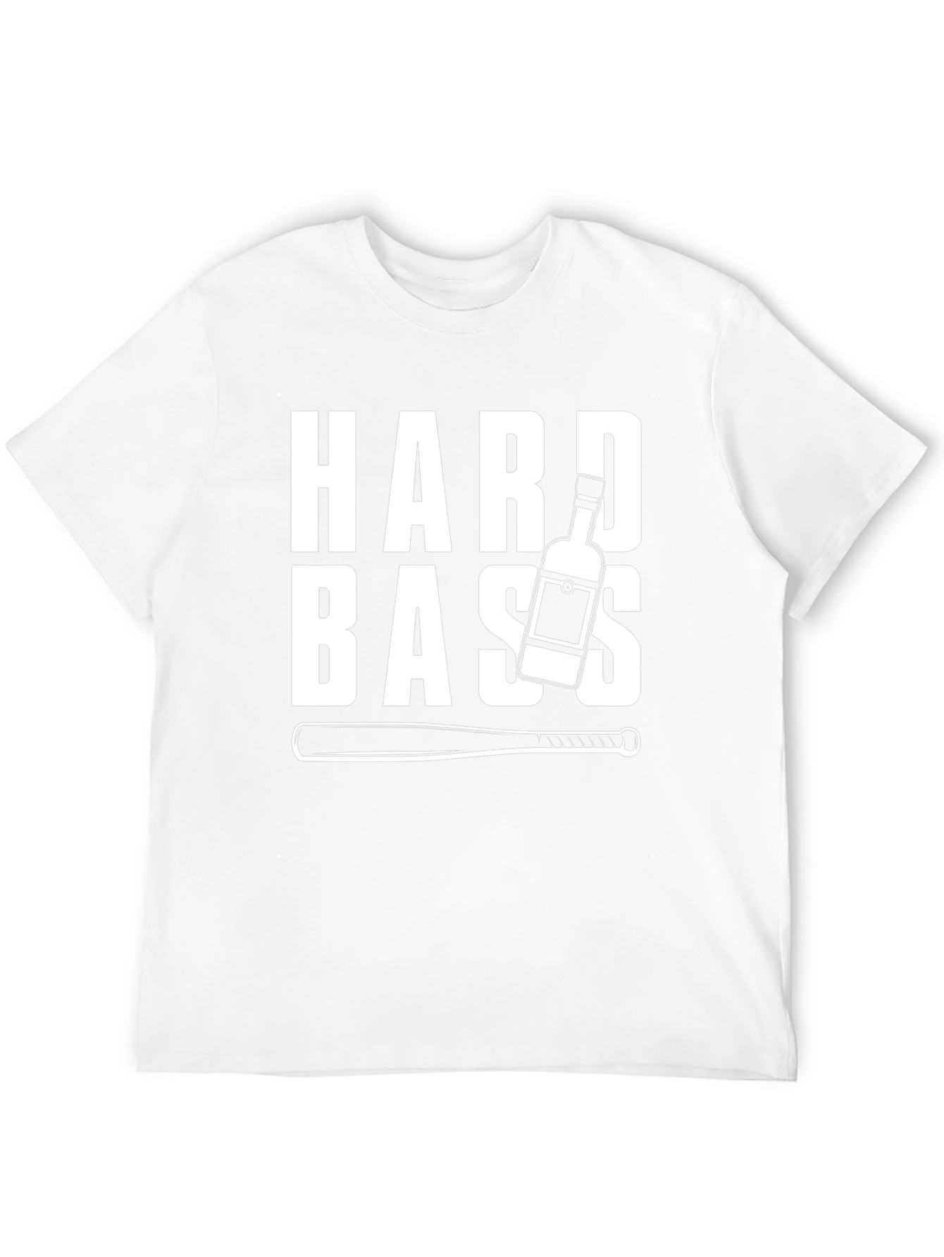 Hard Bass T-Shirt - Funny Graphic Tee