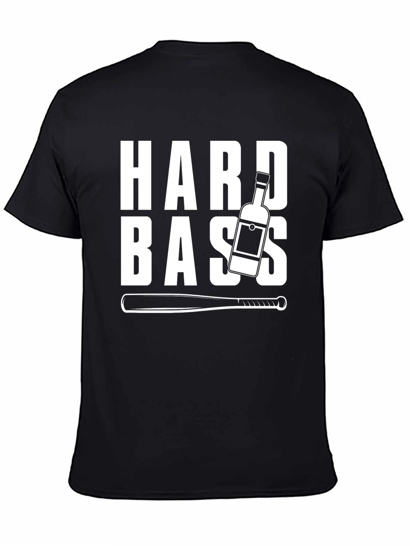 Hard Bass T-Shirt - Funny Graphic Tee