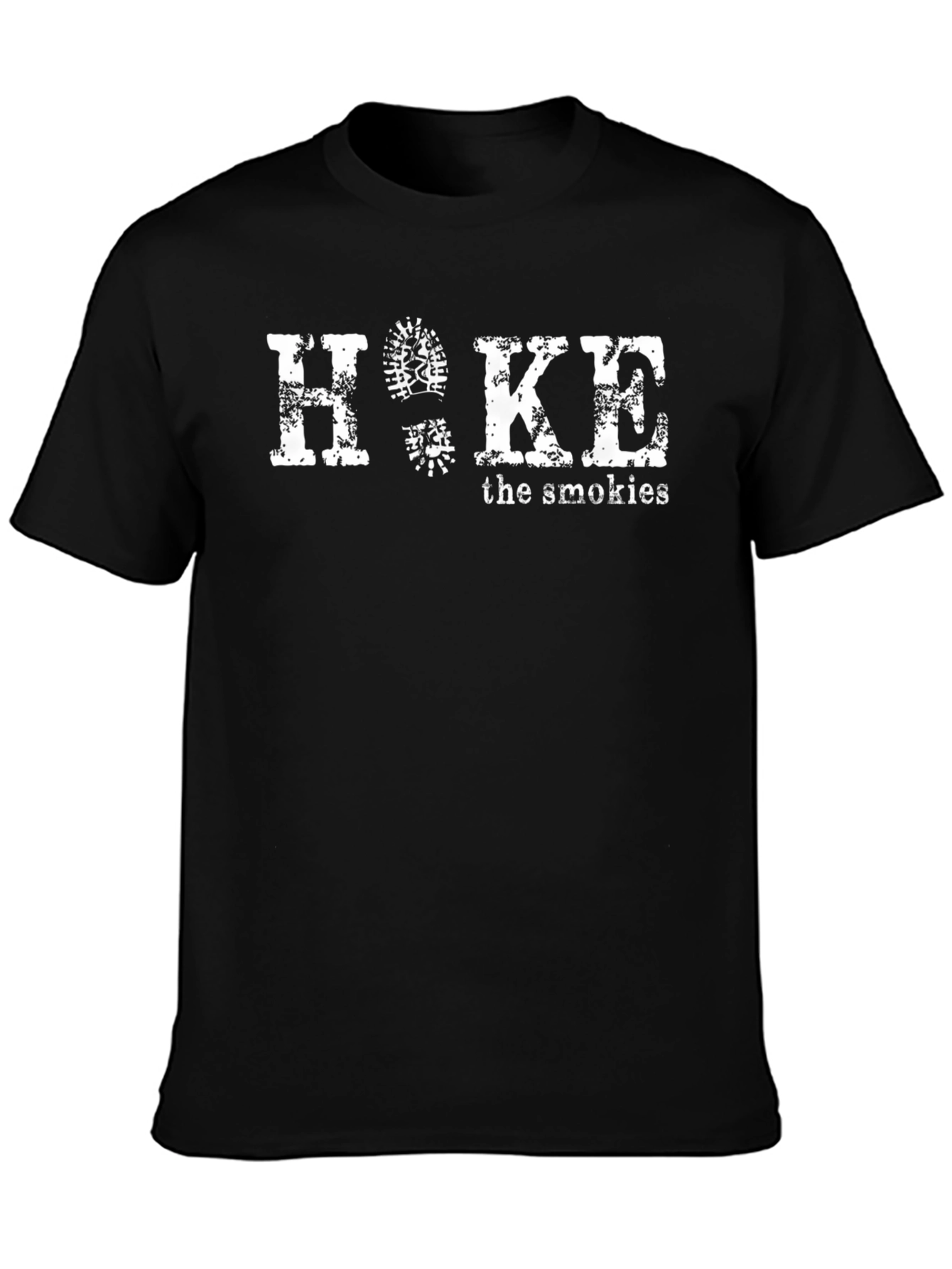 Hike The Smokies Black T-Shirt