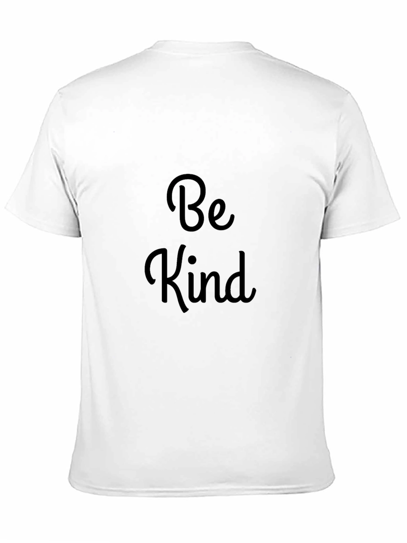 Be Kind Black T-Shirt - Soft & Stylish