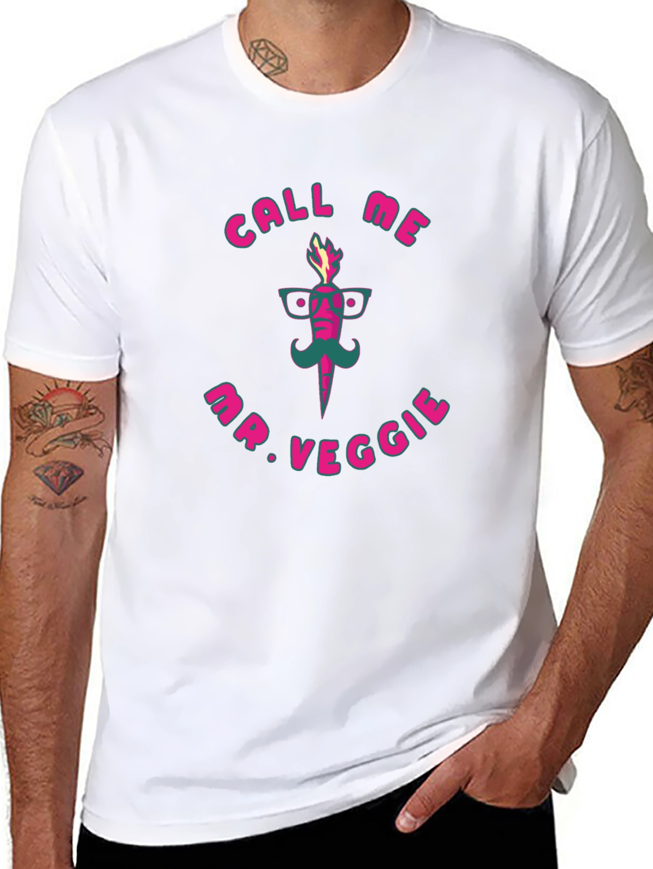 Call Me Mr. Veggie Graphic T-Shirt