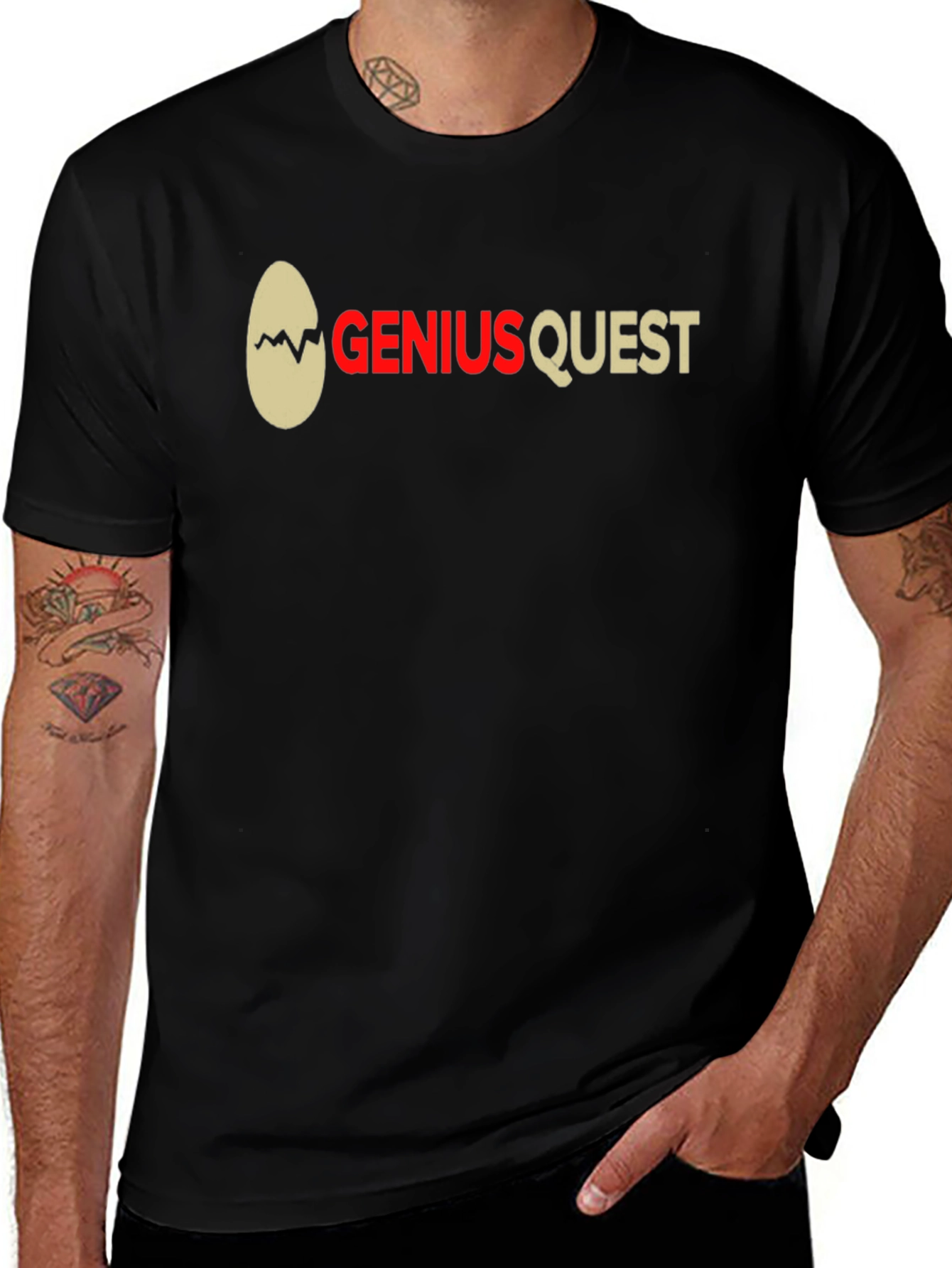 Genius Quest Graphic T-Shirt