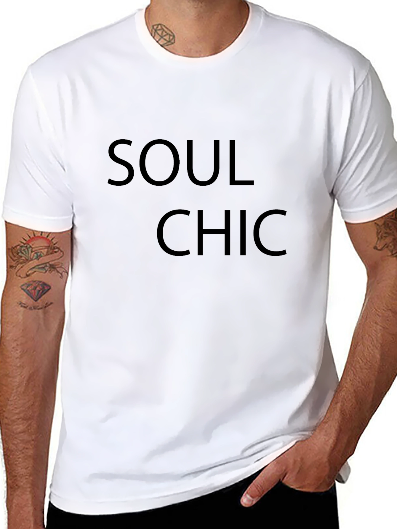 Soul Chic Black T-Shirt