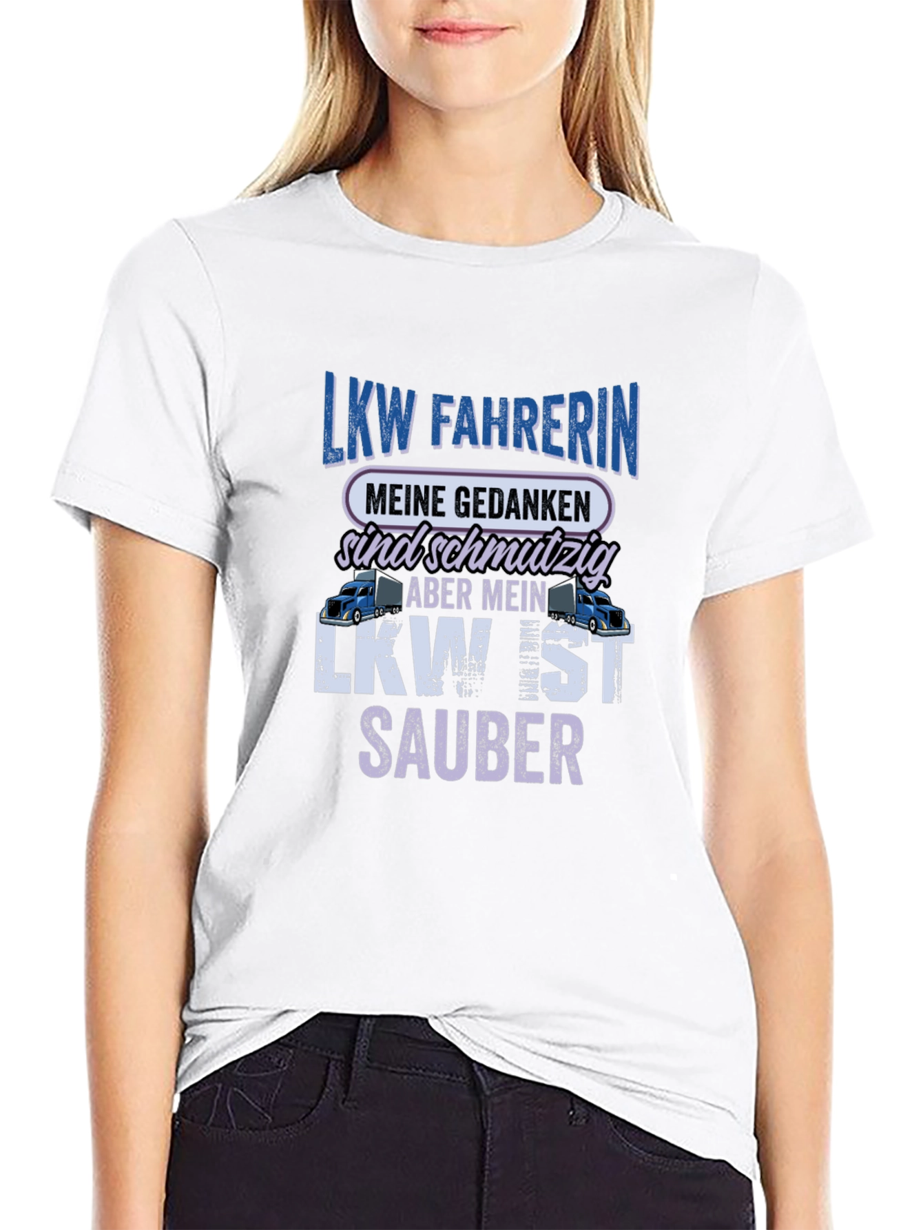 LKW Fahrerin Trucker T-Shirt - Funny Driver Tee