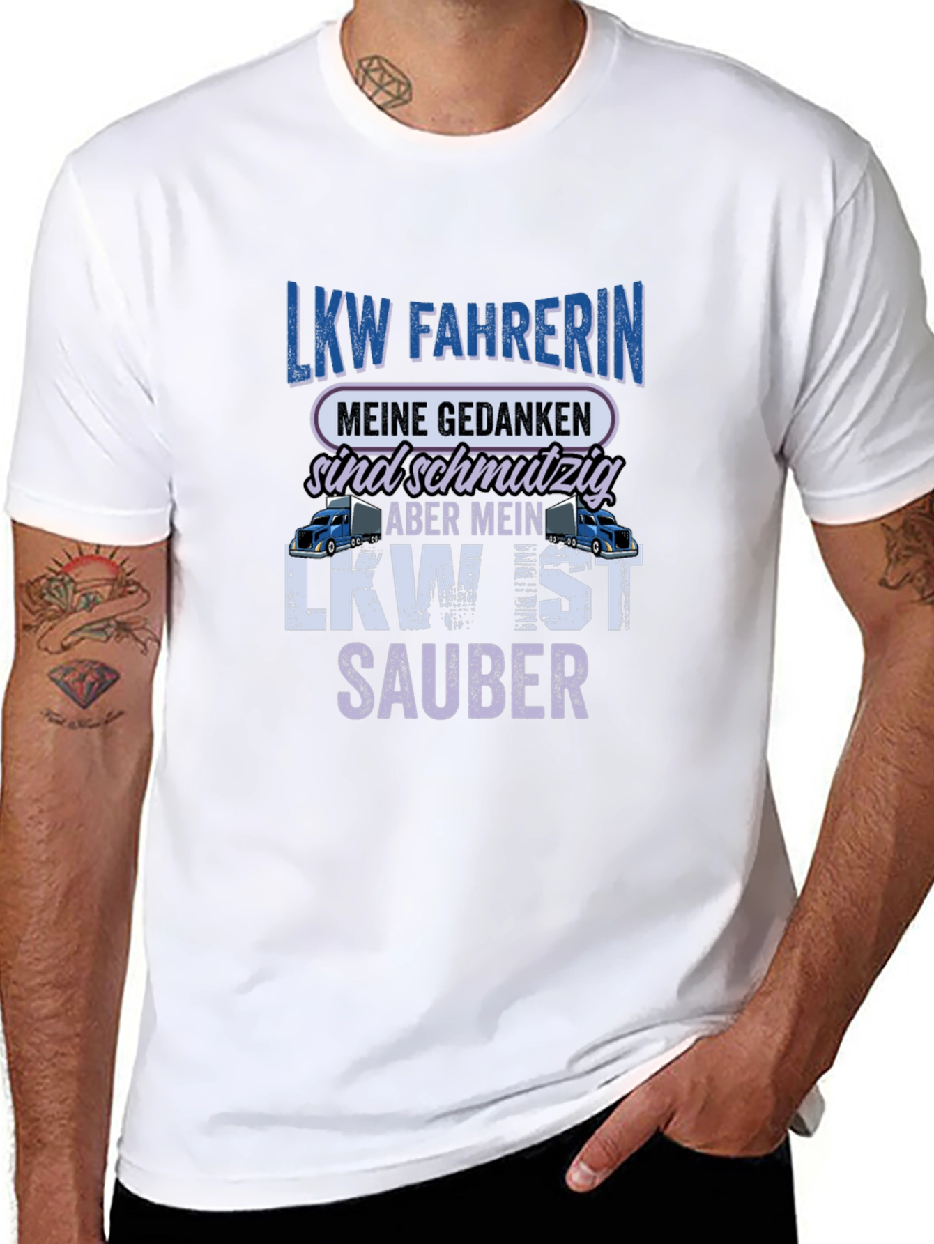 LKW Fahrerin Trucker T-Shirt - Funny Driver Tee