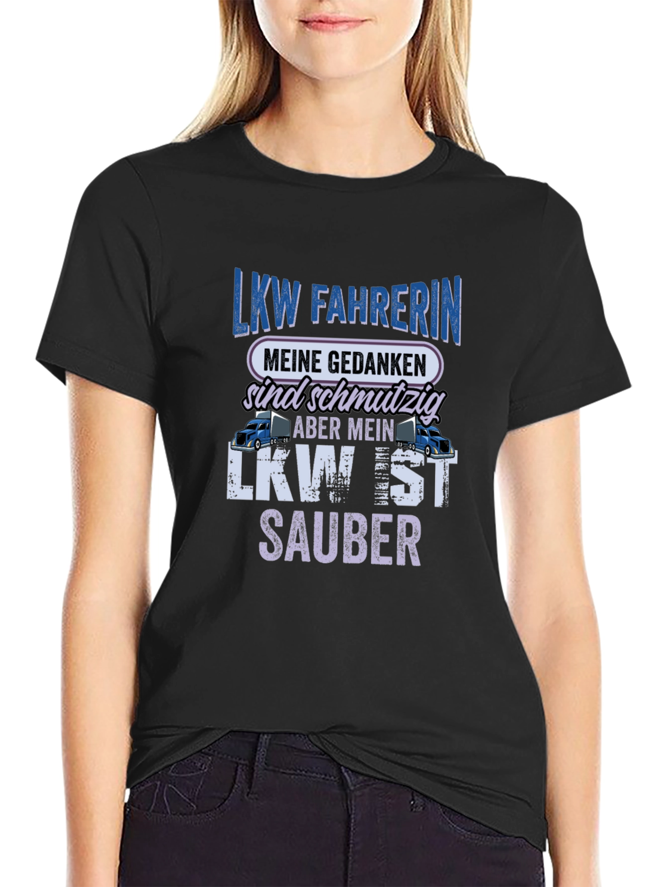 LKW Fahrerin Trucker T-Shirt - Funny Driver Tee