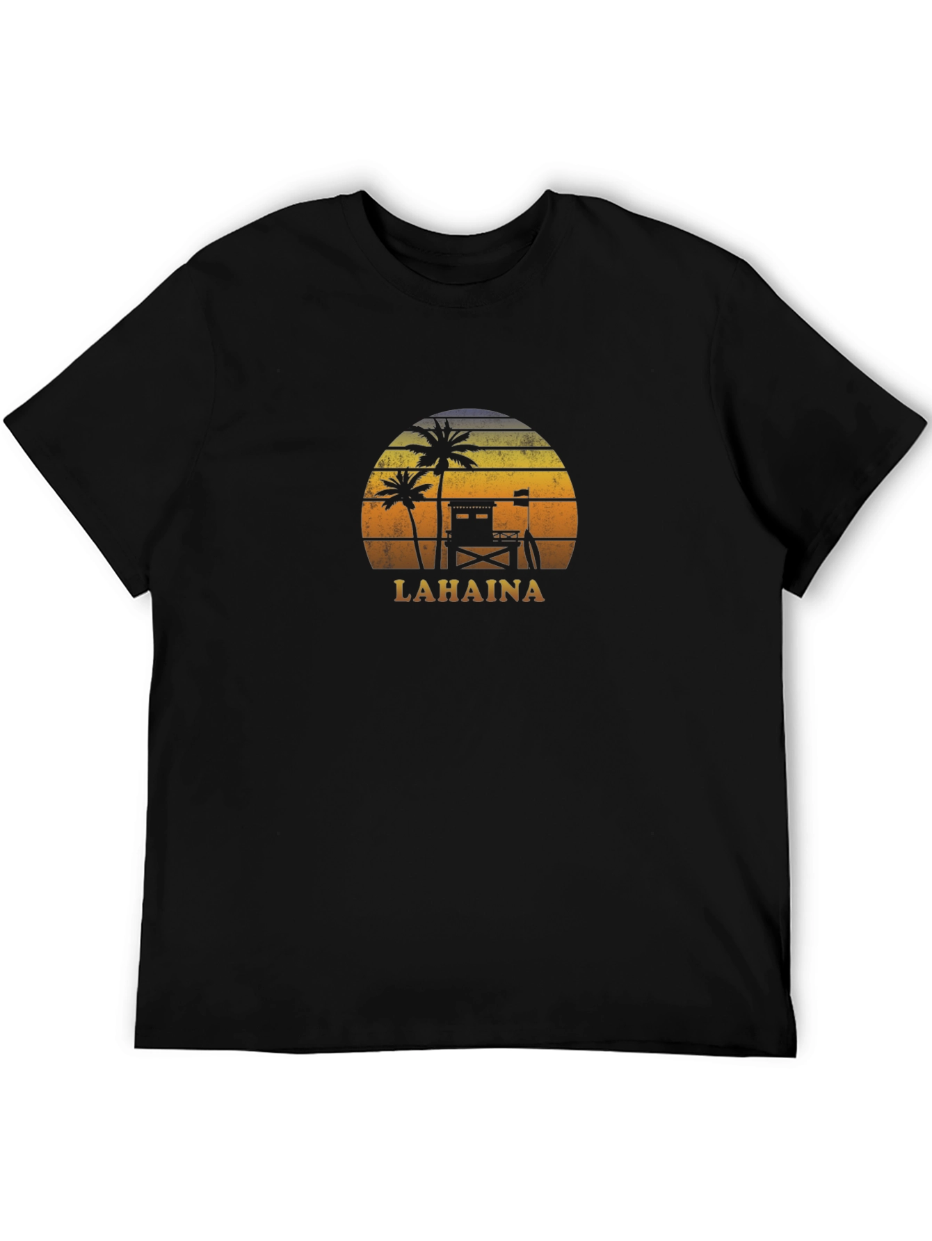 Lahaina Palms Sunset T-Shirt
