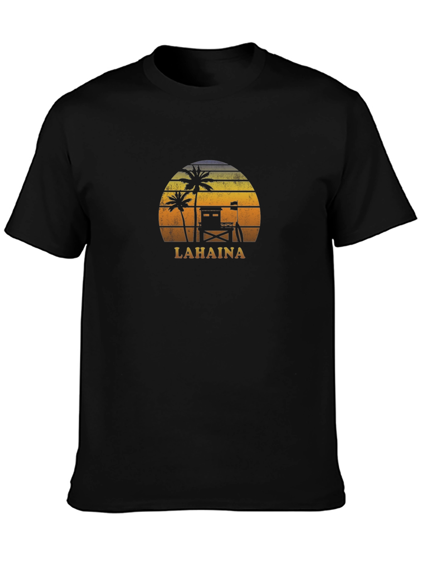 Lahaina Palms Sunset T-Shirt