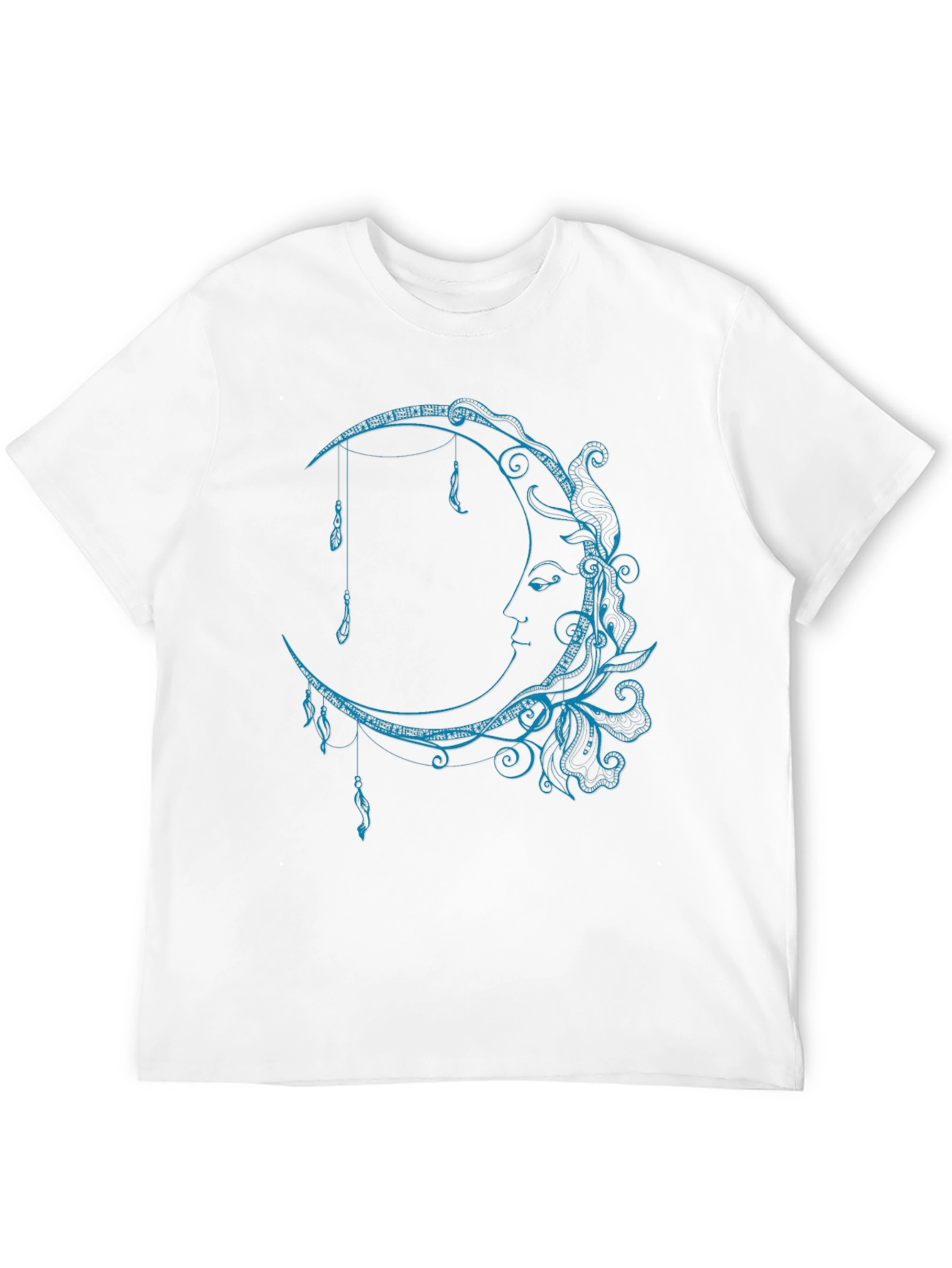 Mystic Moon Graphic Tee - Celestial Style
