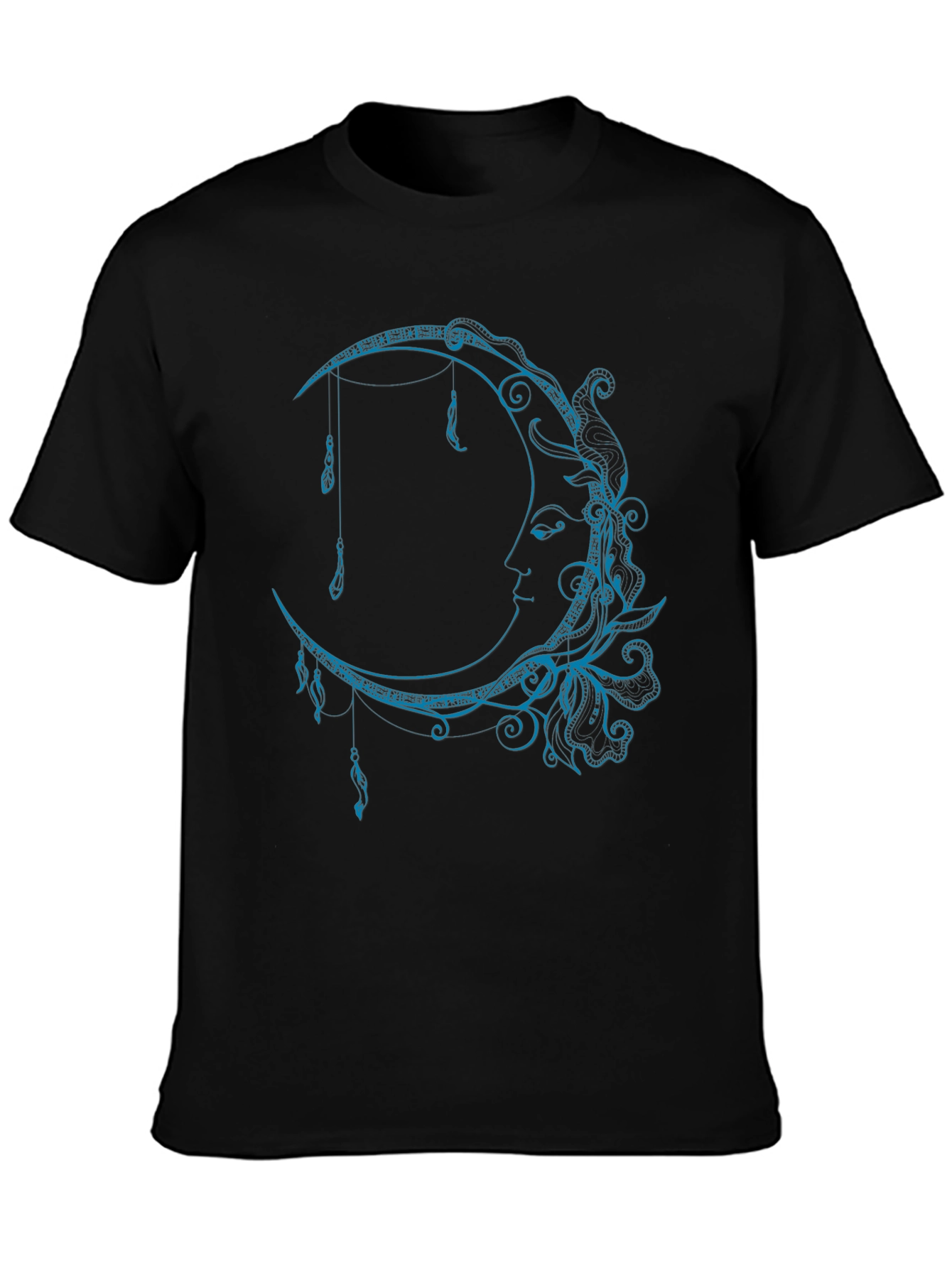 Mystic Moon Graphic Tee - Celestial Style