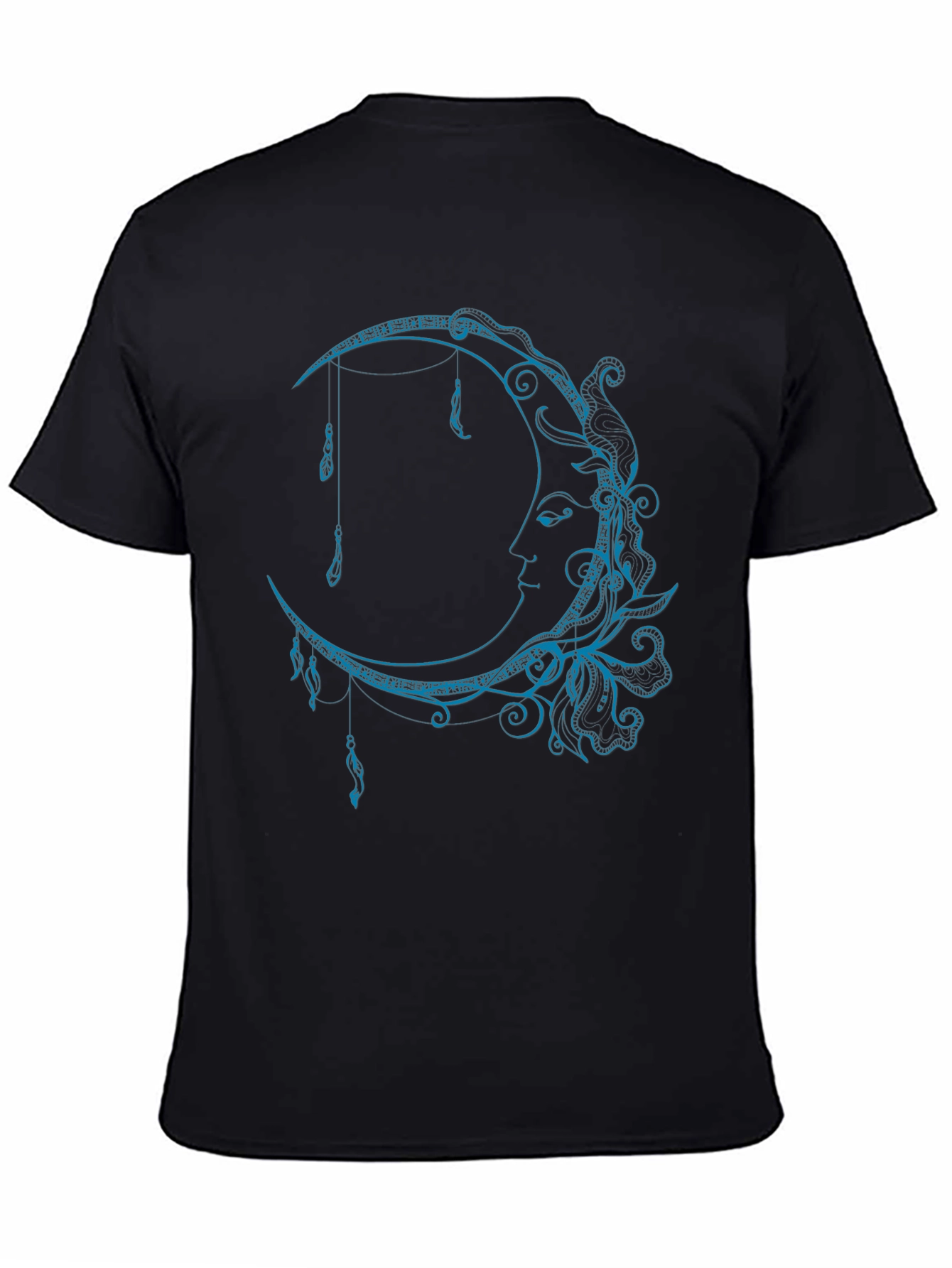Mystic Moon Graphic Tee - Celestial Style