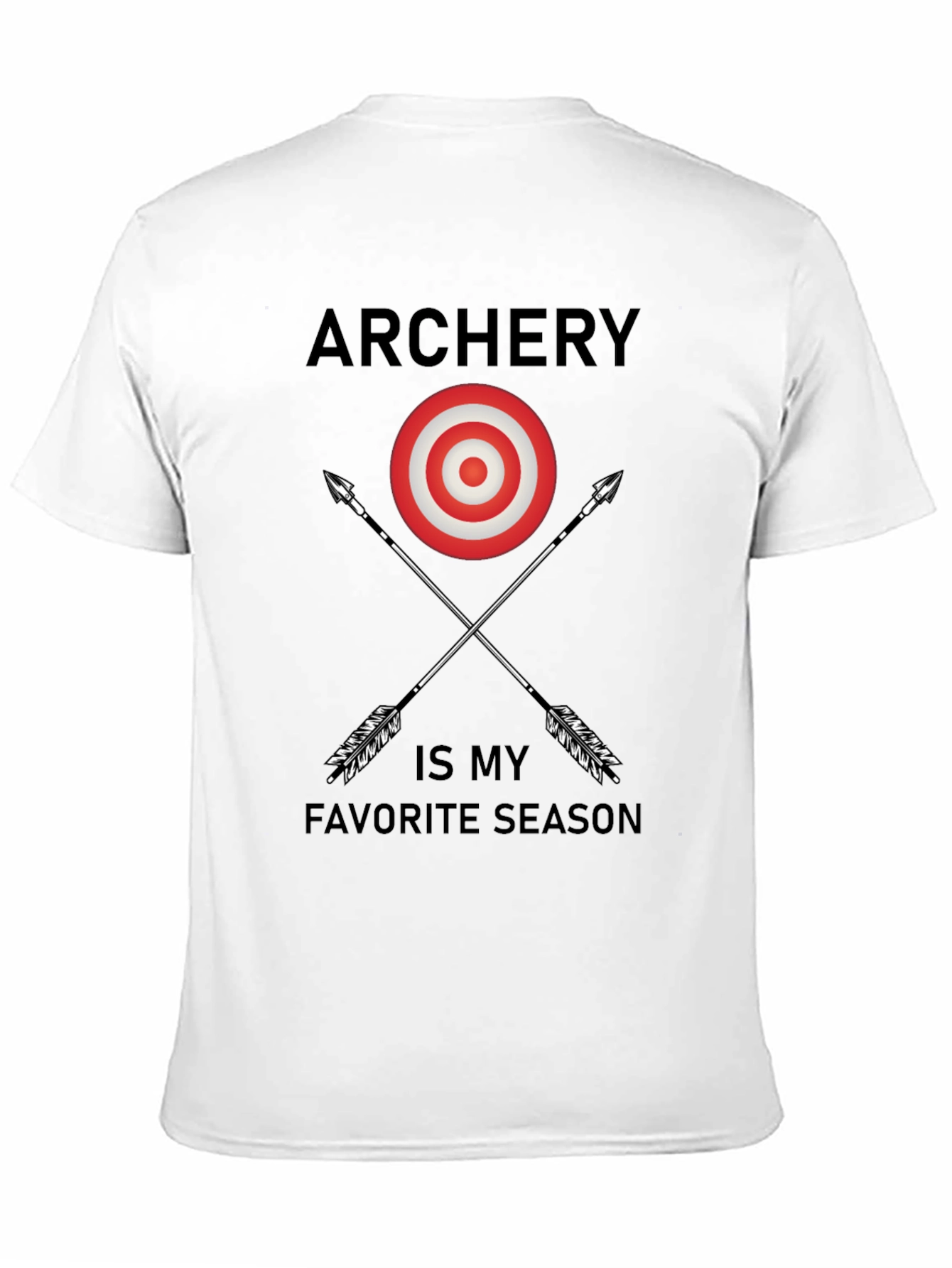 Archery Season T-Shirt - Target & Arrow Design