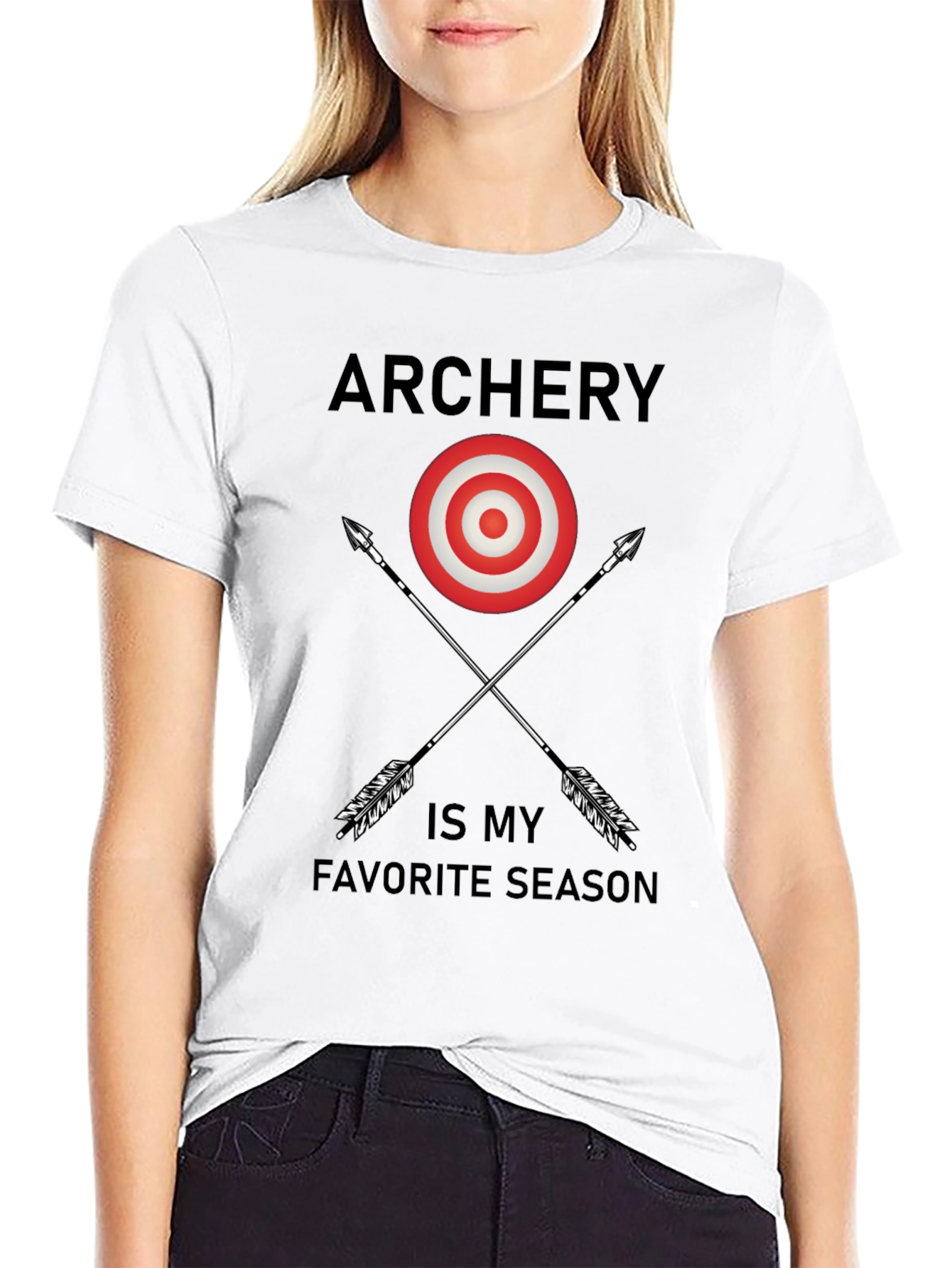 Archery Season T-Shirt - Target & Arrow Design