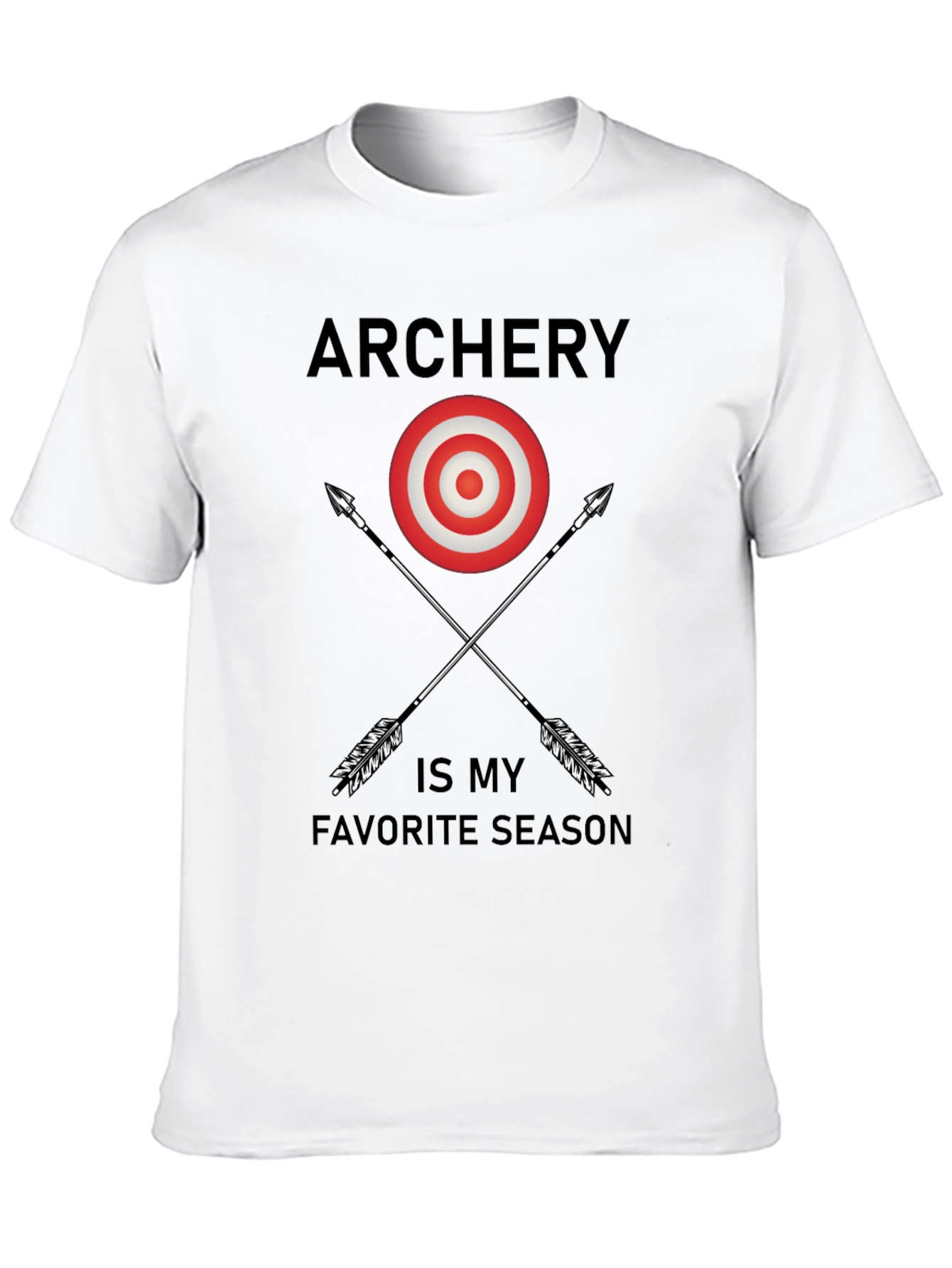 Archery Season T-Shirt - Target & Arrow Design