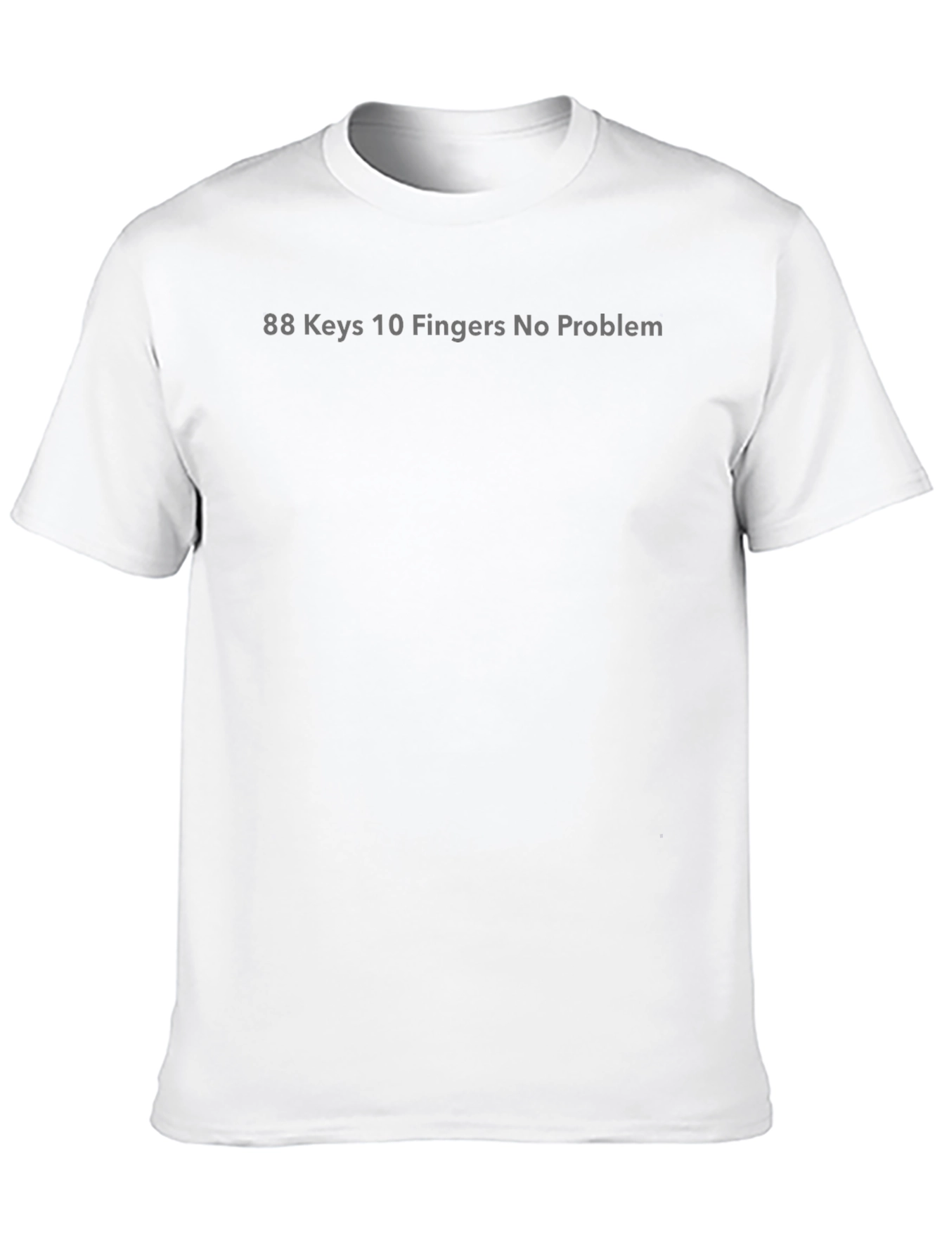 88 Keys 10 Fingers No Problem Graphic Tee
