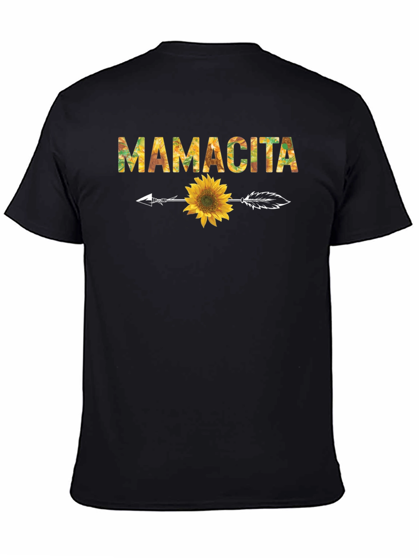 Mamacita Sunflower Arrow Graphic T-Shirt