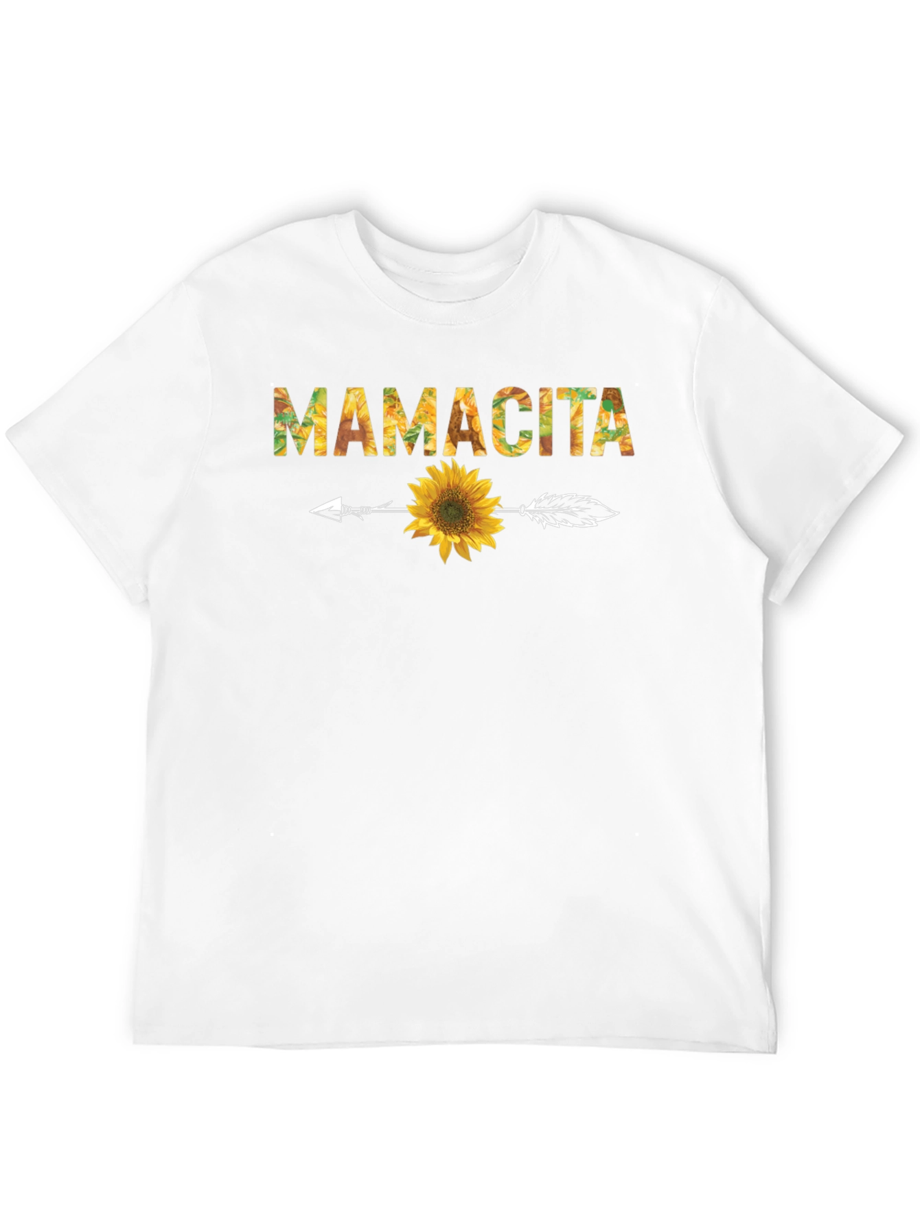 Mamacita Sunflower Arrow Graphic T-Shirt