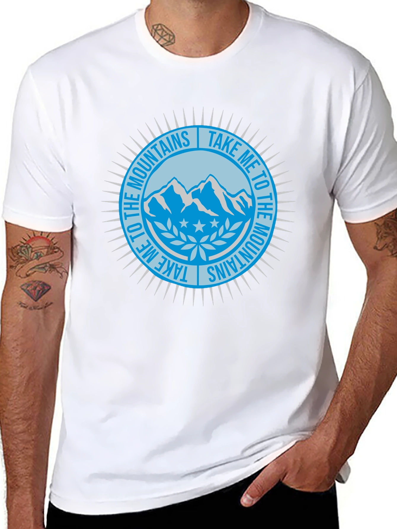 Mountains Graphic Tee - Take Me To The Mountains
