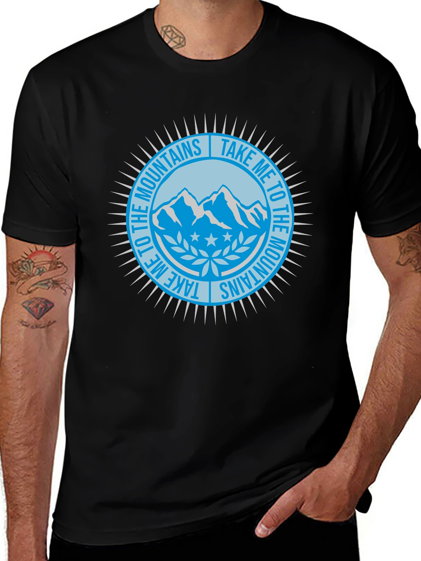 Mountains Graphic Tee - Take Me To The Mountains