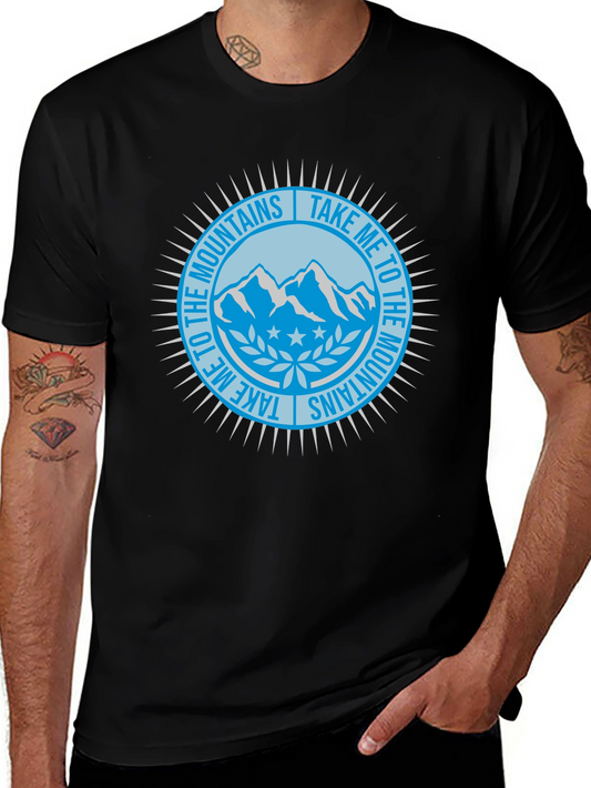 Mountains Graphic Tee - Take Me To The Mountains