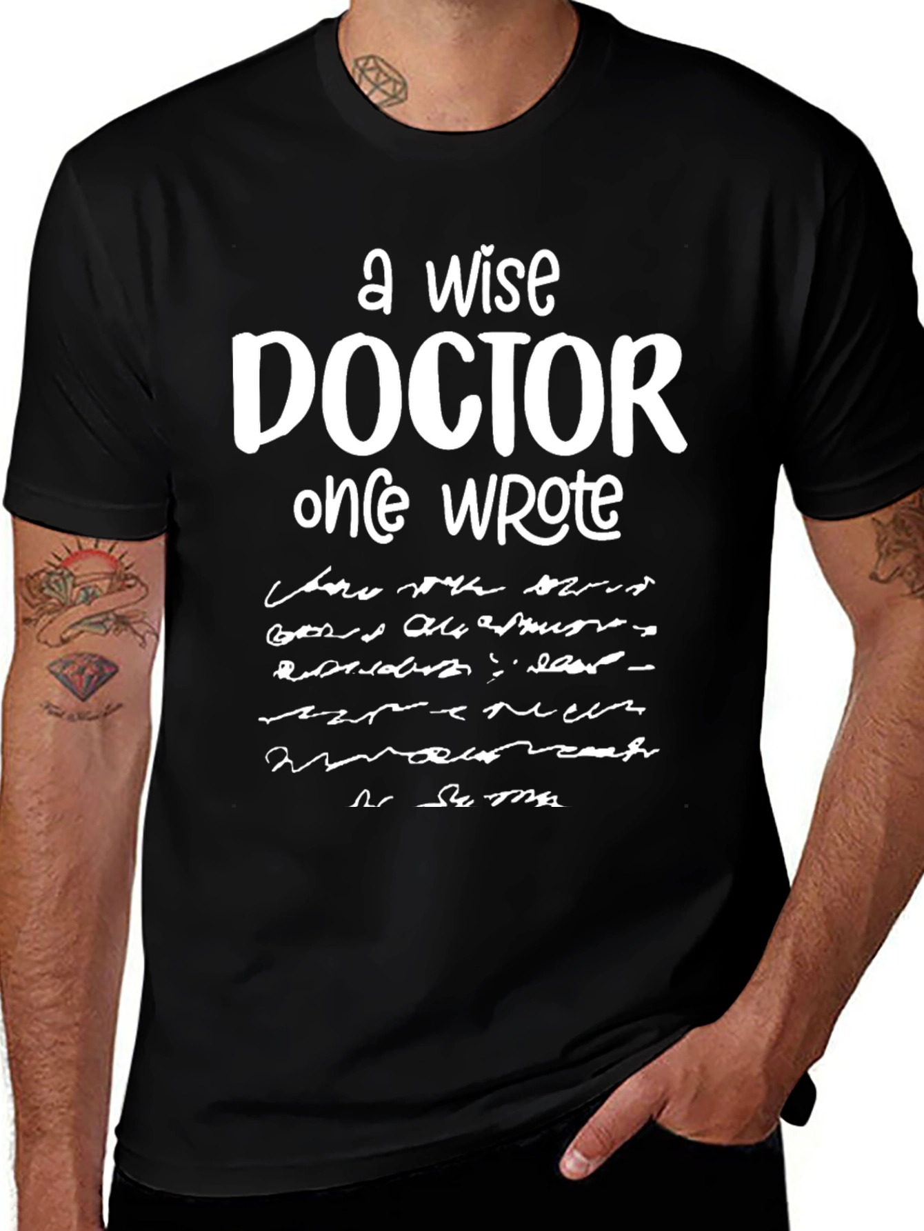 Wise Doctor T-Shirt: Unique Graphic Tee