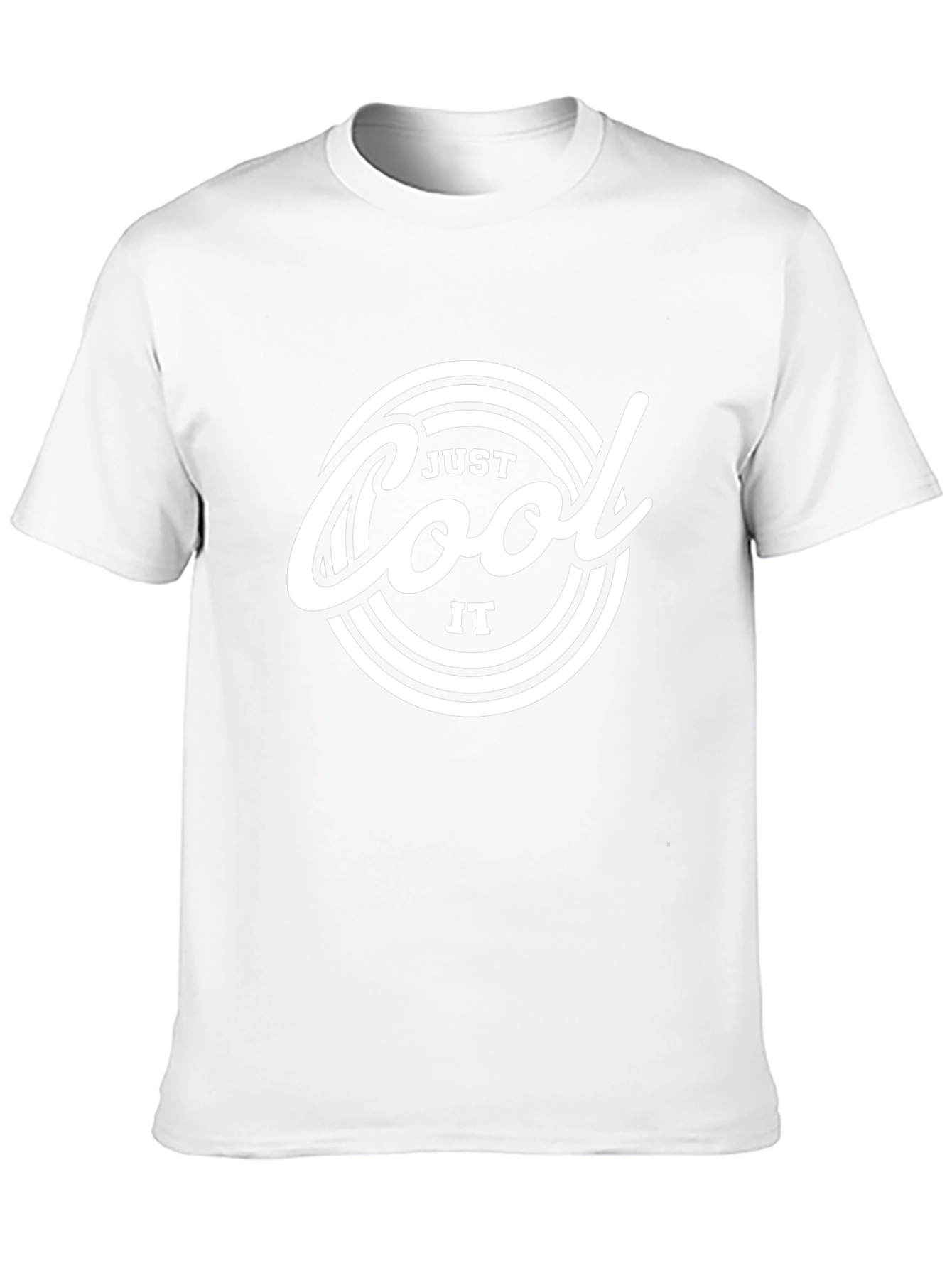 Just Cool It T-Shirt - Black Graphic Tee