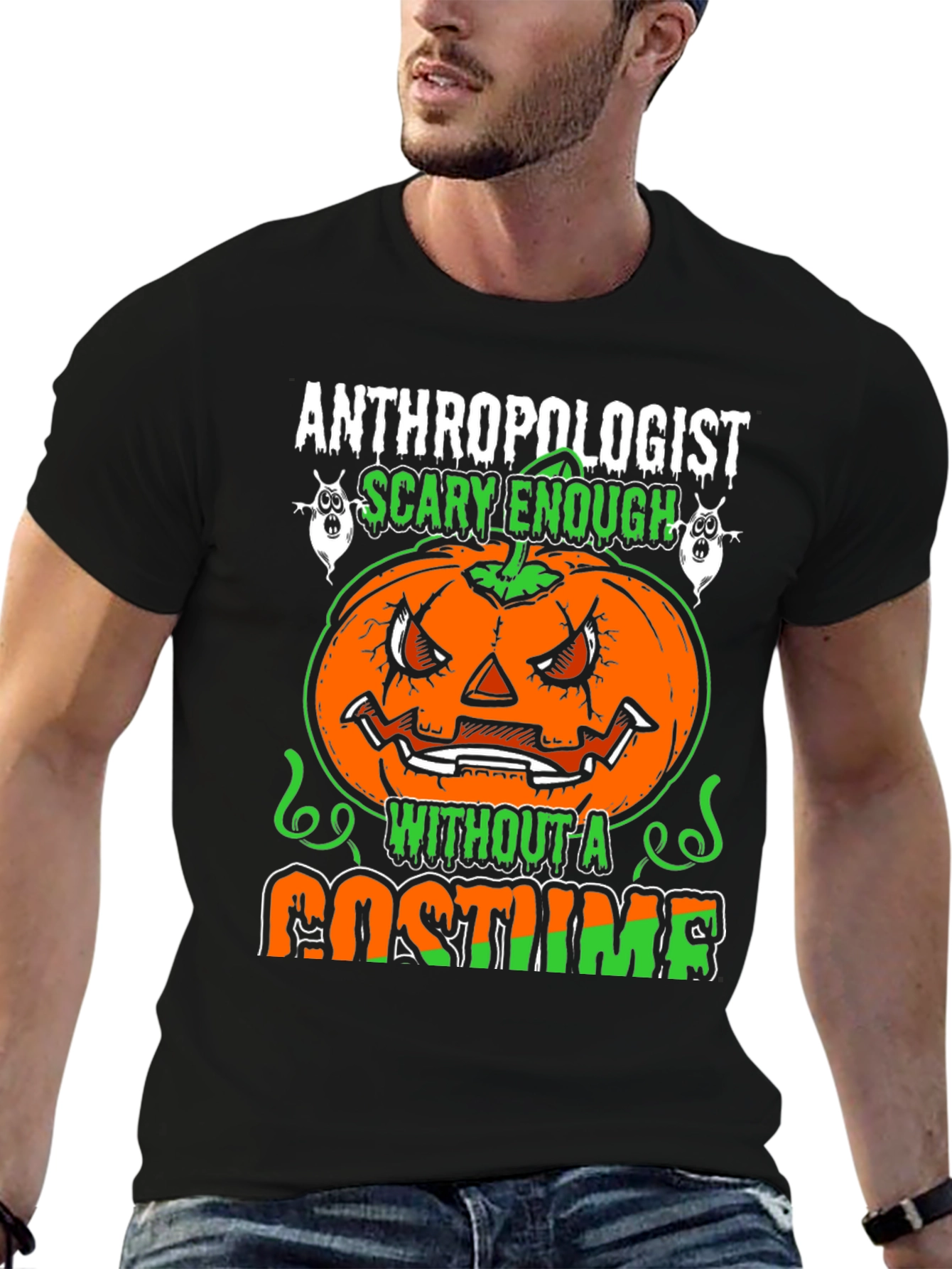 Anthropologist Halloween T-Shirt - Scary Costume Alternative