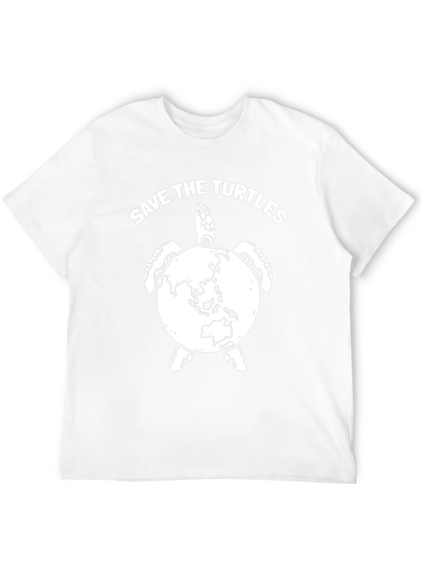 Save the Turtles T-Shirt - Earth Turtle Design