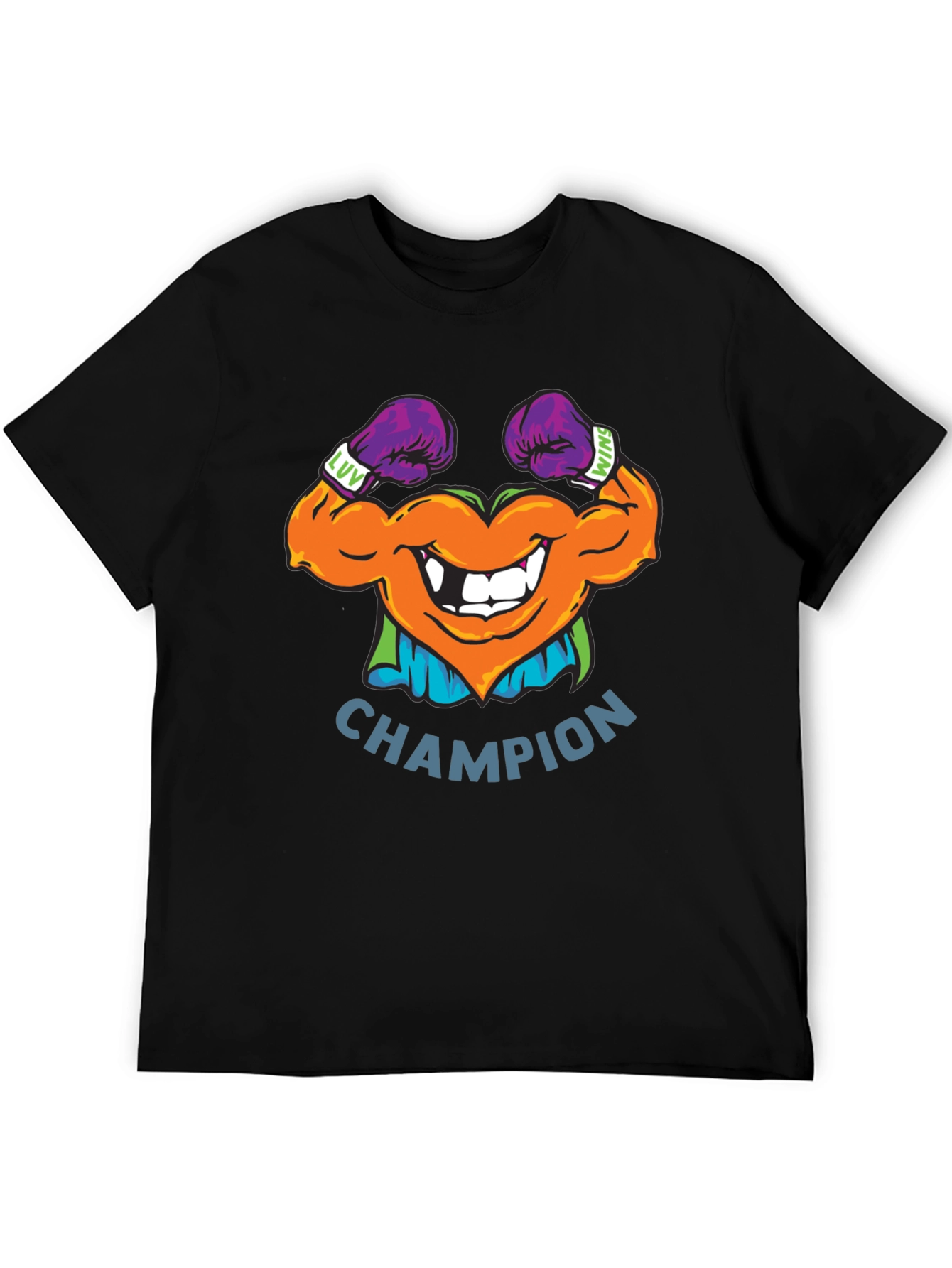 Champion Heart Boxing T-Shirt - LUV Wins!