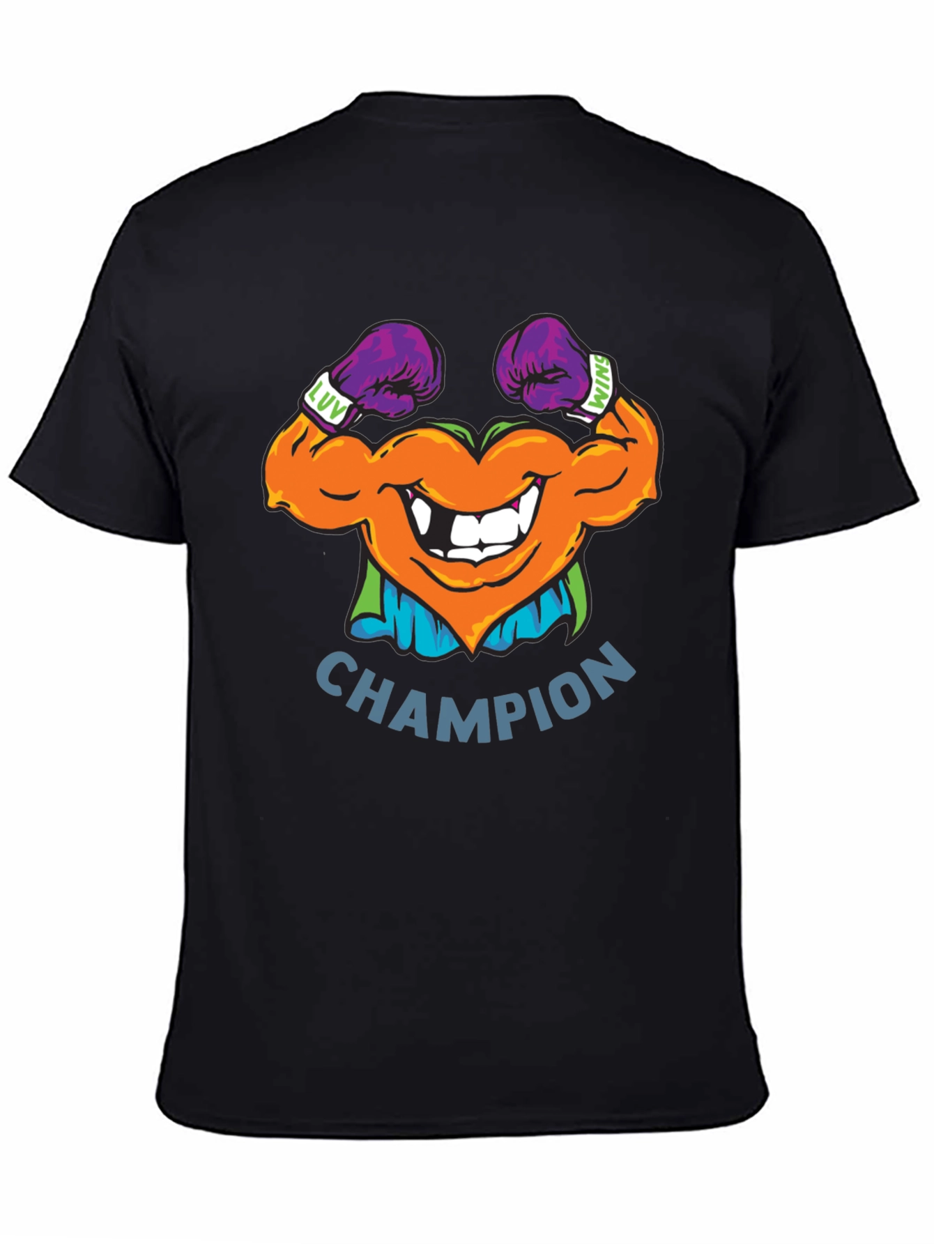 Champion Heart Boxing T-Shirt - LUV Wins!