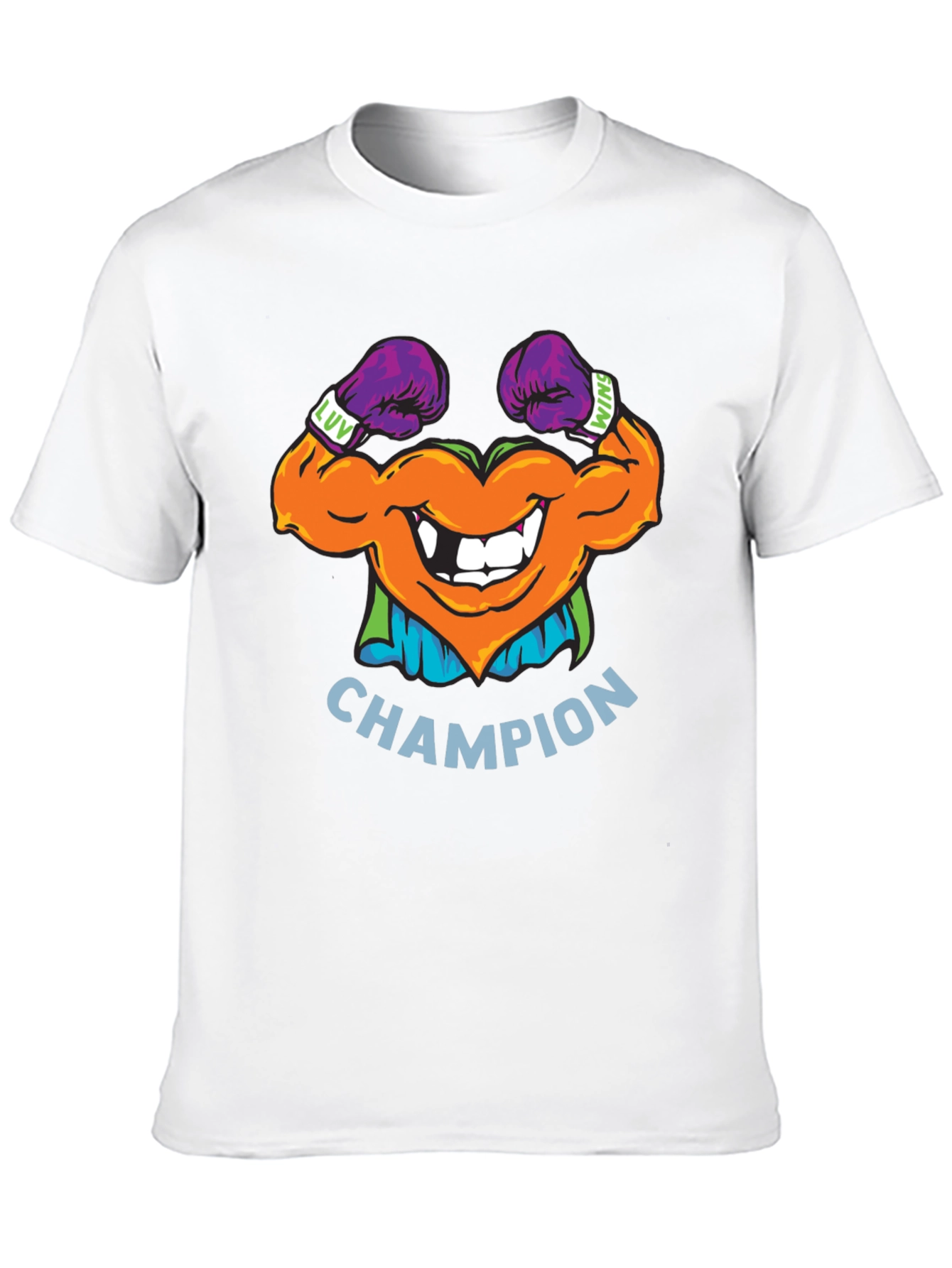 Champion Heart Boxing T-Shirt - LUV Wins!