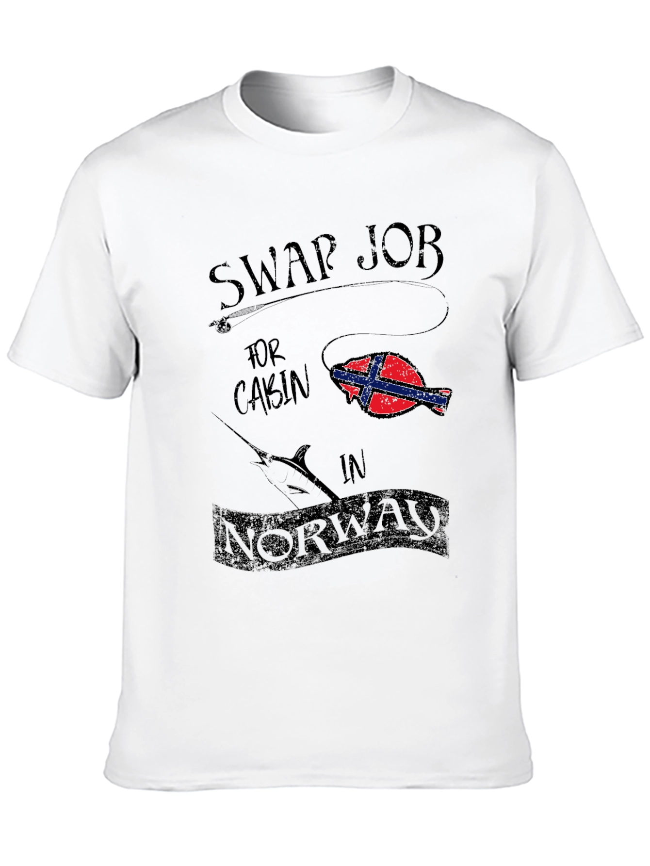 Swap Job For Cabin Norway T-Shirt