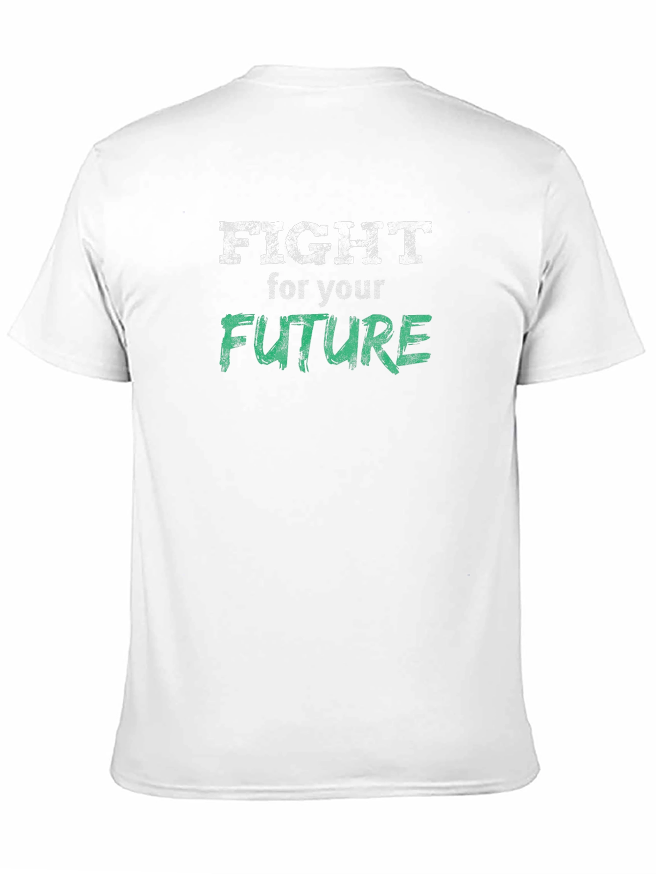 Fight for Your Future Black Graphic Tee