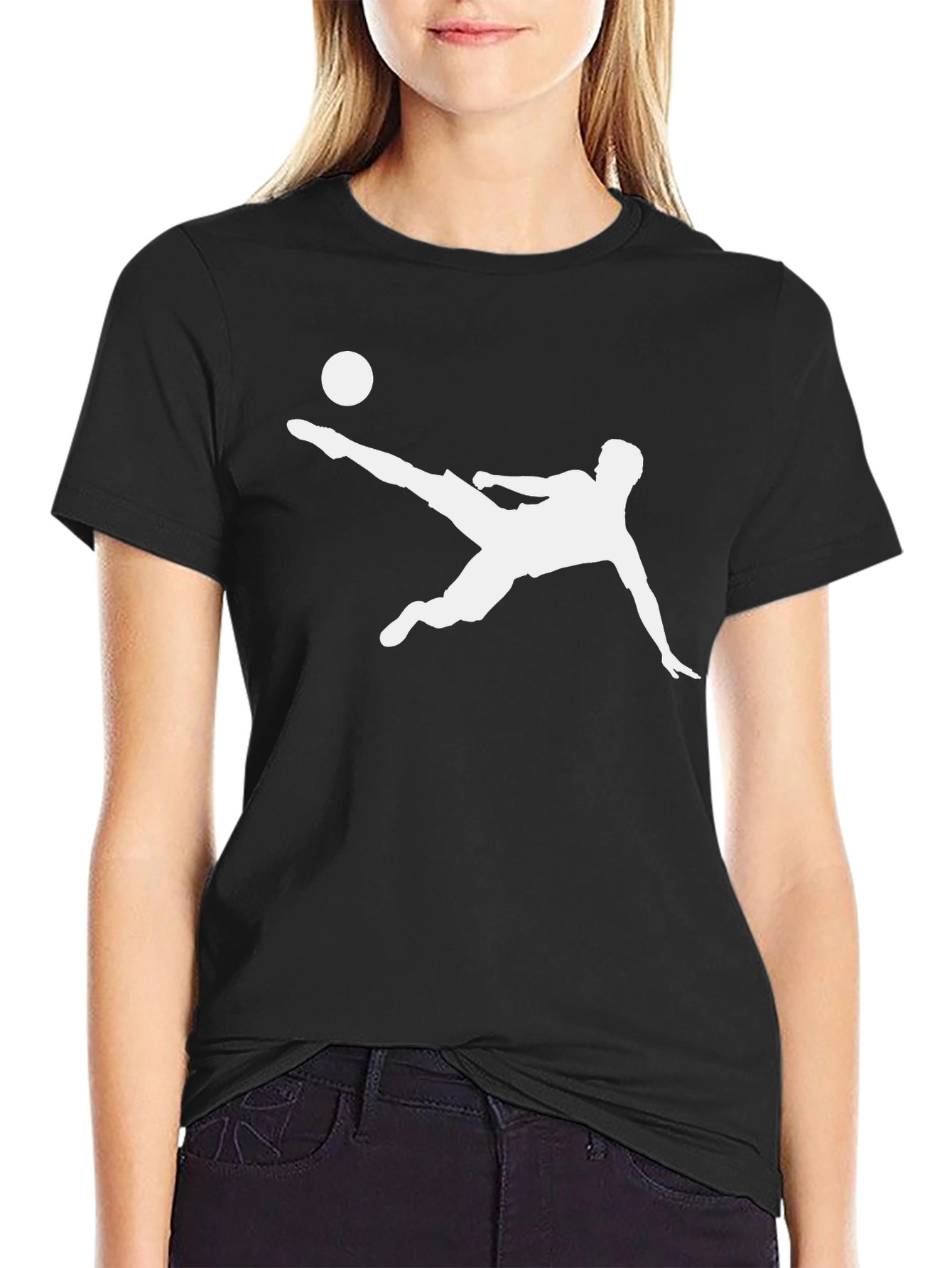 Soccer Kick Silhouette T-Shirt