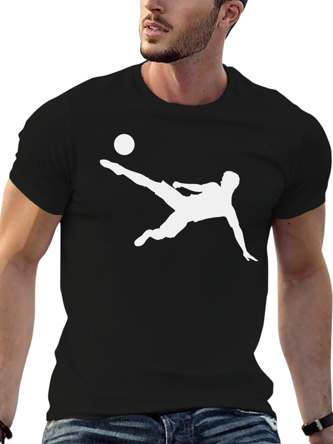 Soccer Kick Silhouette T-Shirt