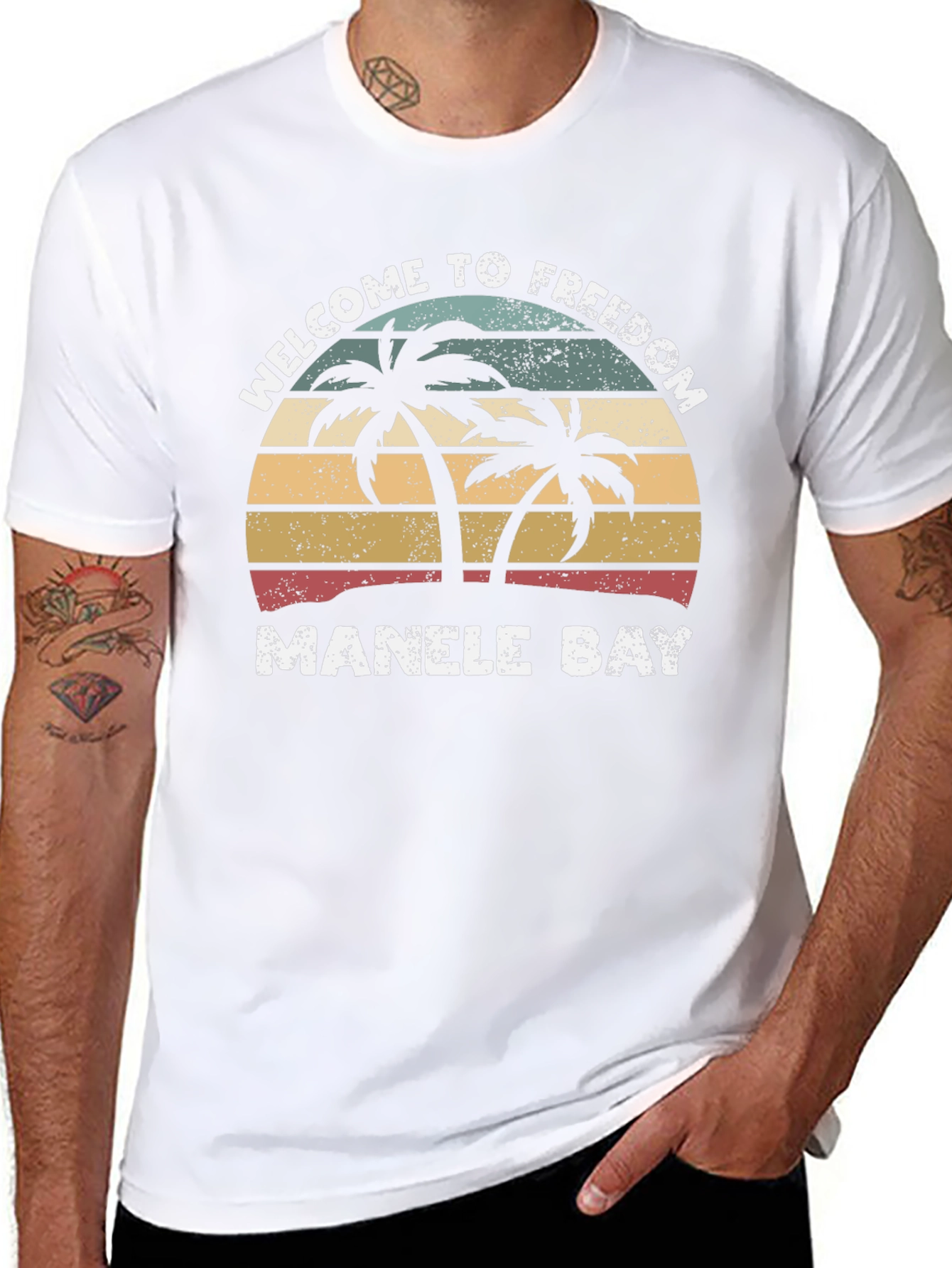 Manele Bay Welcome T-Shirt - Island Vibes