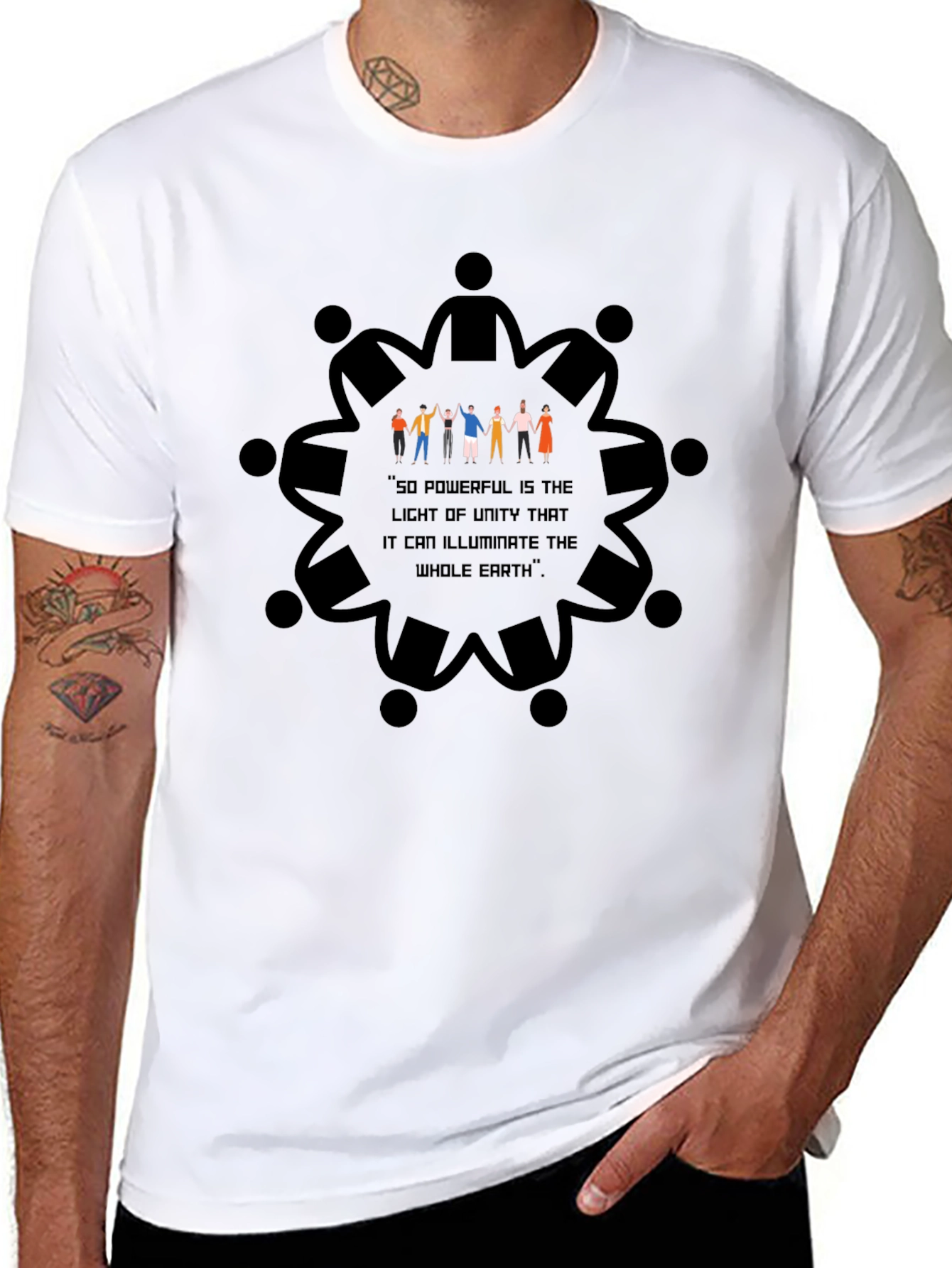 Unity Graphic Tee - Empowering Message T-Shirt