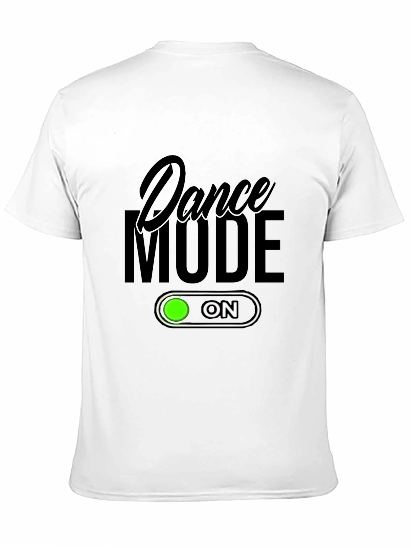 Dance Mode On Black T-Shirt
