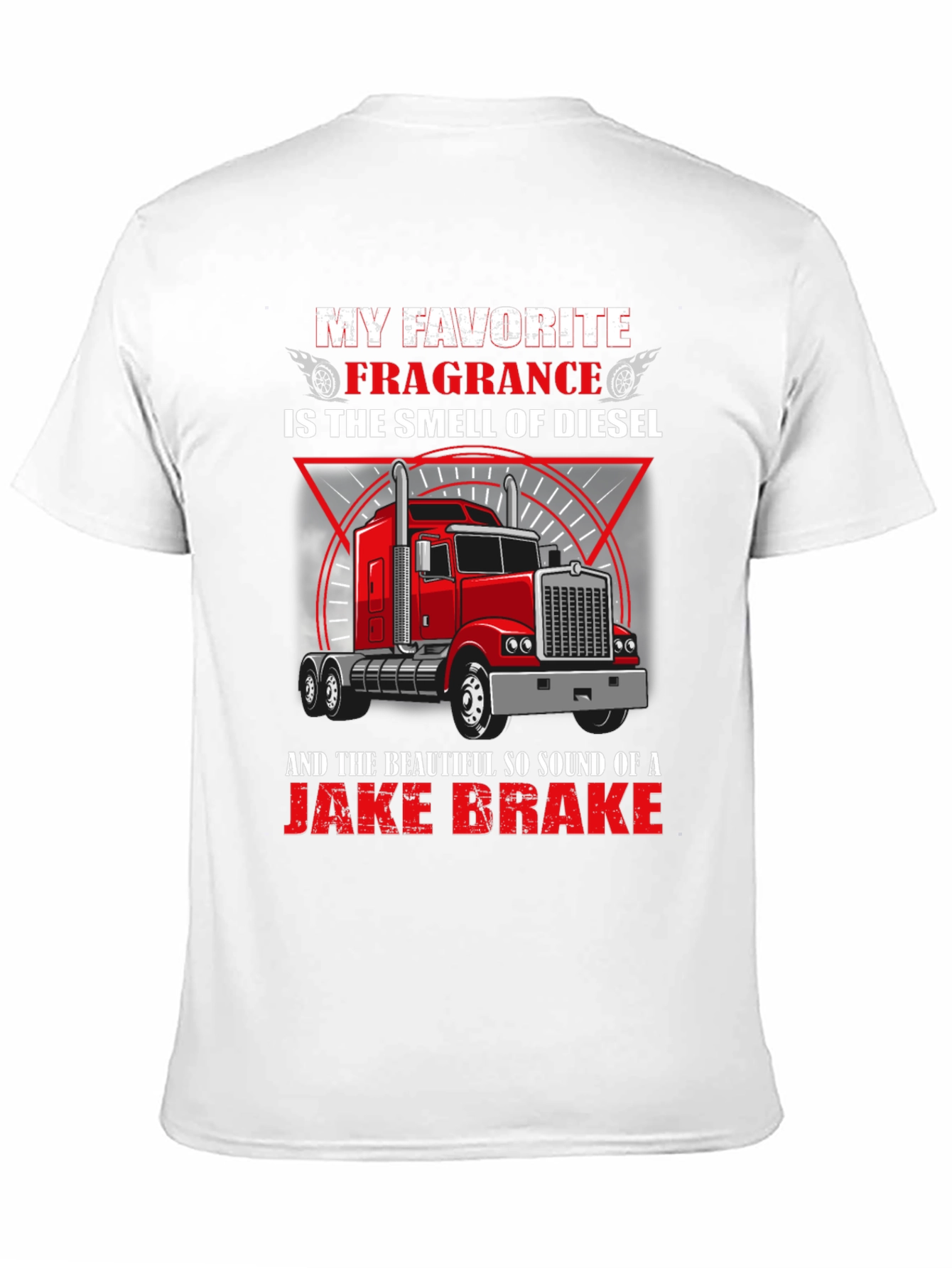 Diesel Smell T-Shirt - Jake Brake Trucker Tee