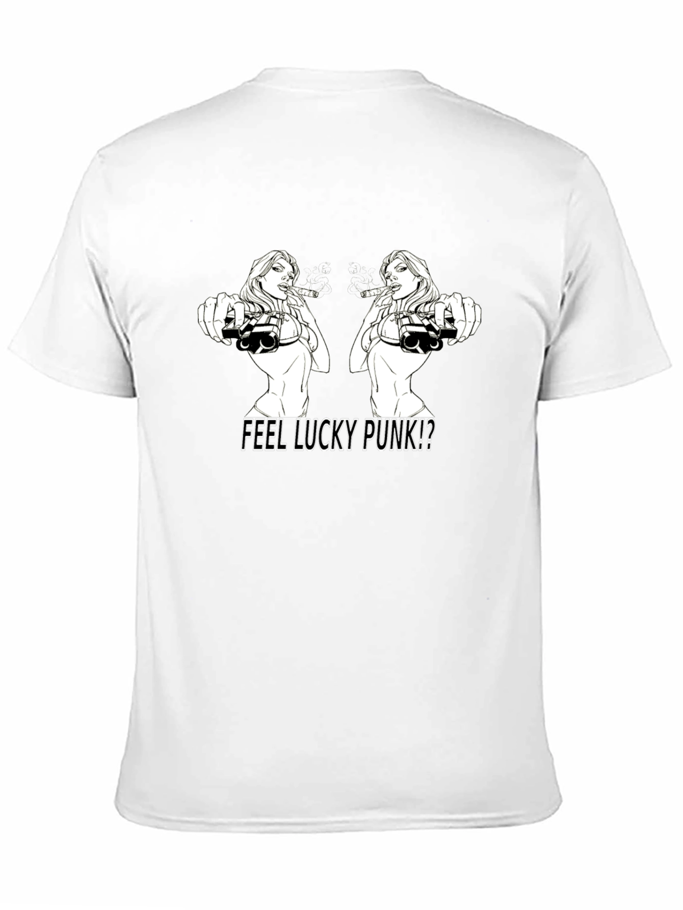 Feel Lucky Punk Graphic T-Shirt