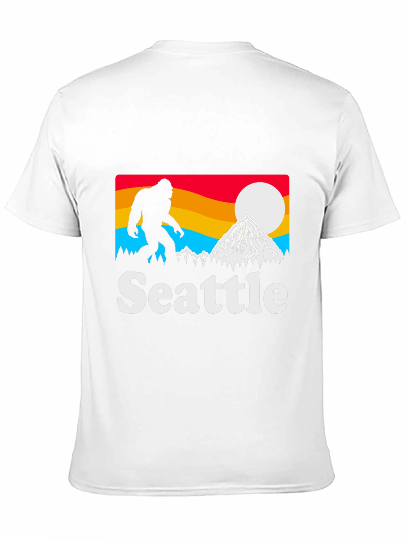 Seattle Bigfoot T-Shirt - Mountain Design
